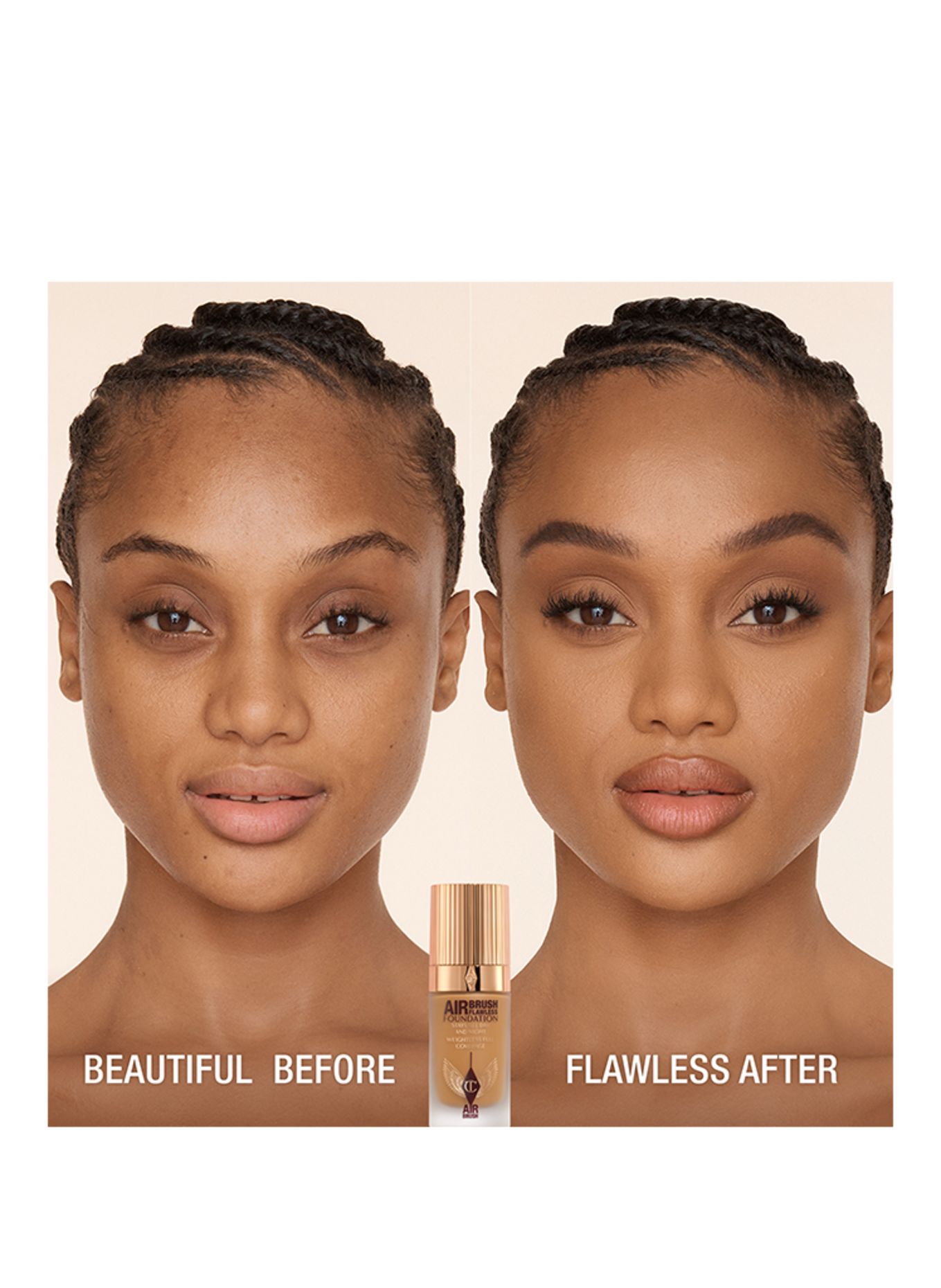 Charlotte Tilbury AIRBRUSH FLAWLESS FOUNDATION: 10 WARM
