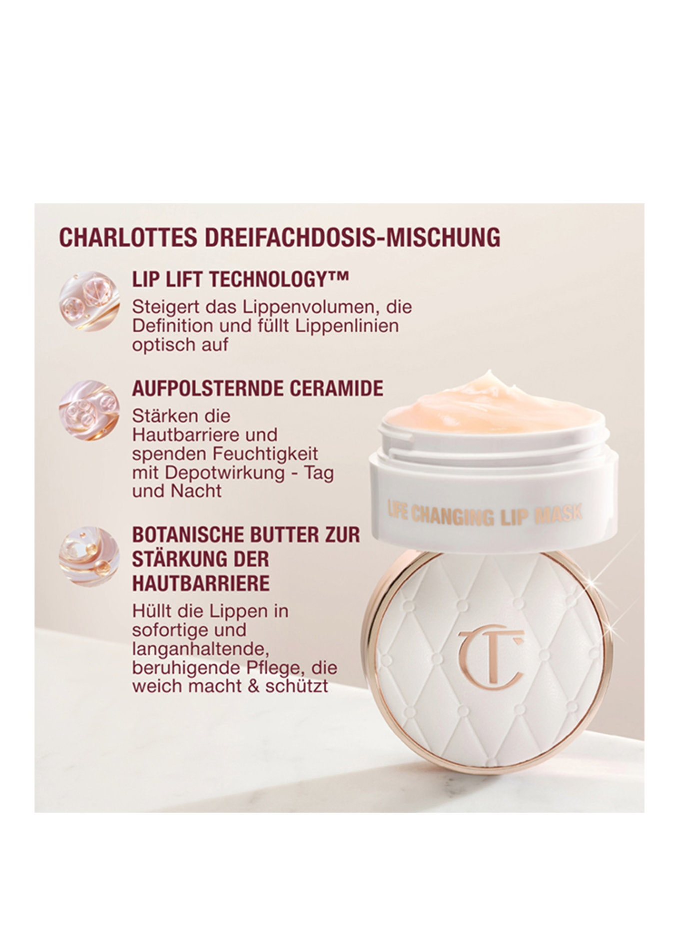 Charlotte Tilbury LEVENSVERANDEREND LIPMASKER