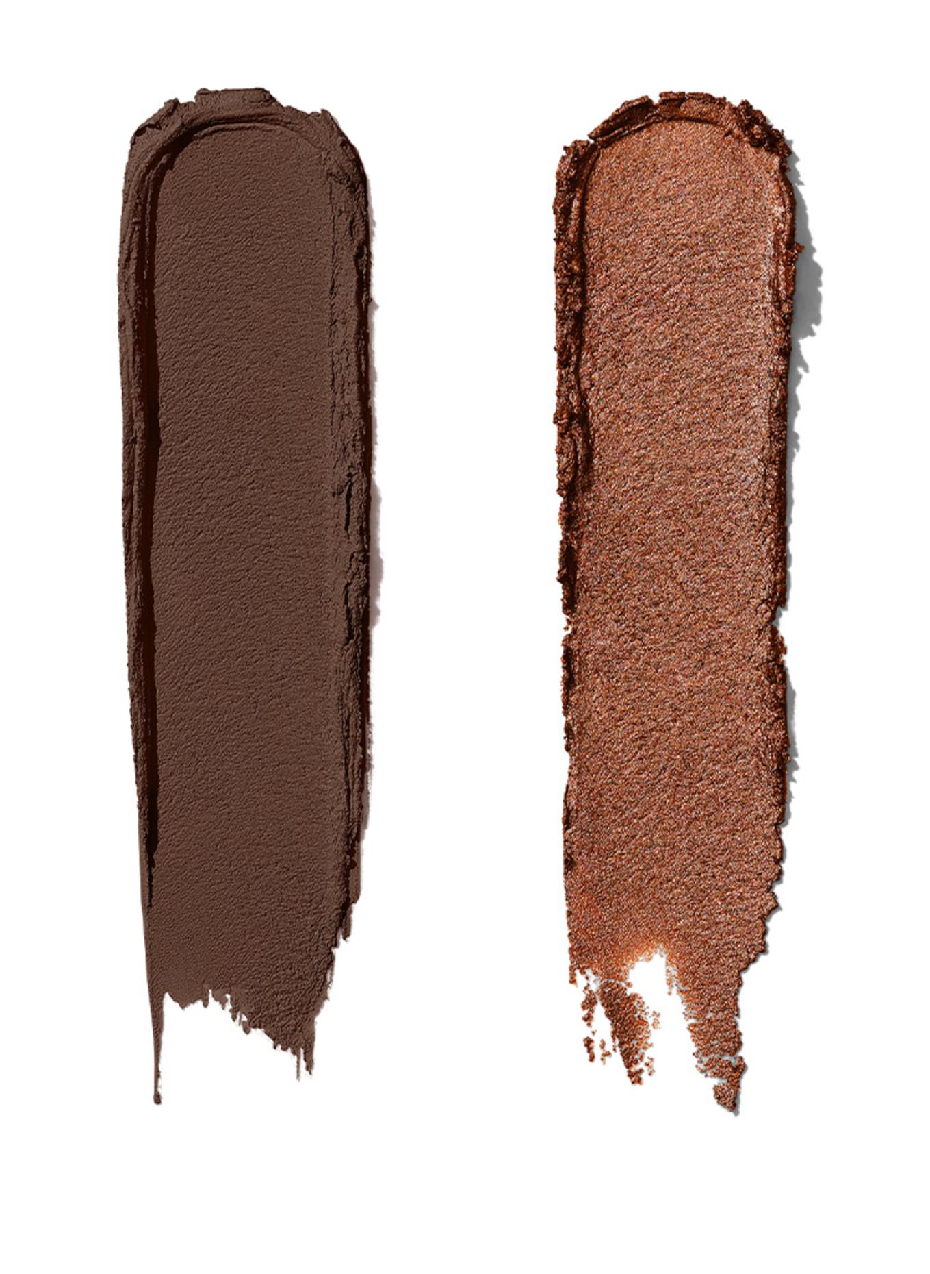BOBBI BROWN DUAL-ENDED LONG-WEAR CREAM SHADOW STICK: MILK CHOCOLATE / MIDNIGHT BROWN