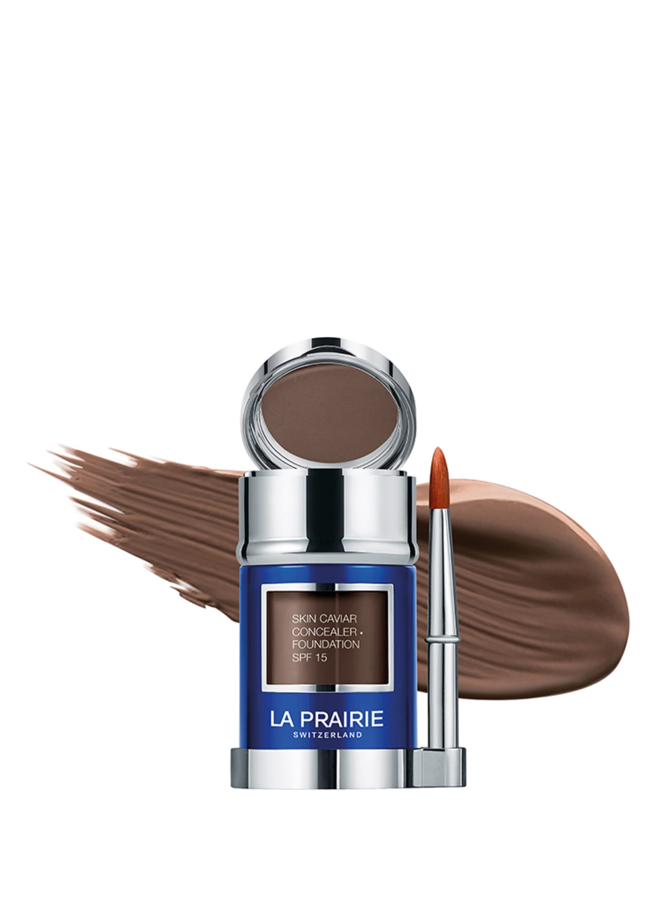 La Prairie SKIN CAVIAR CONCEALER • FOUNDATION SPF 15: WARM CHESTNUT