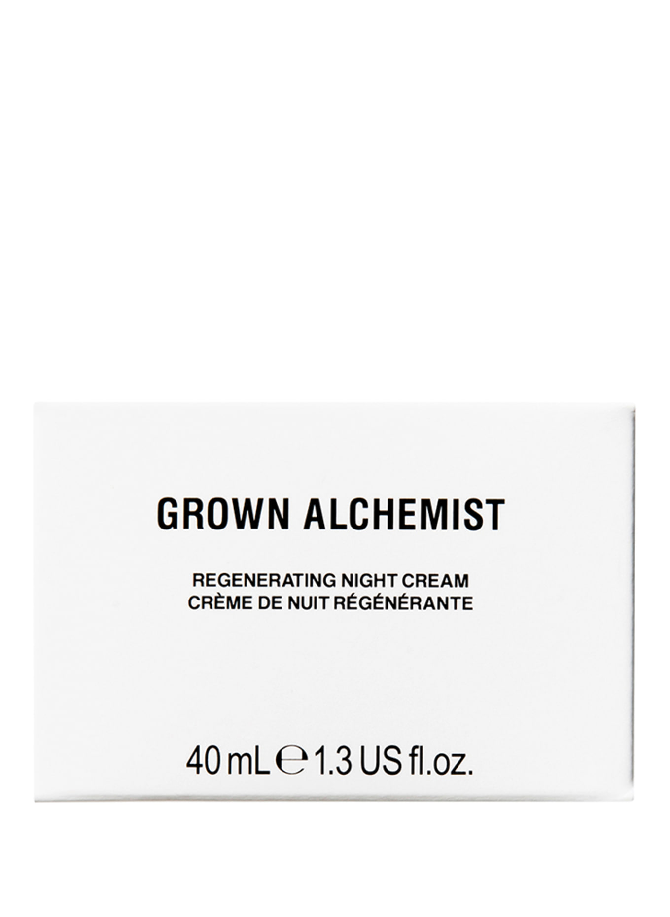 GROWN ALCHEMIST CRÈME DE NUIT RÉGÉNÉRANTE