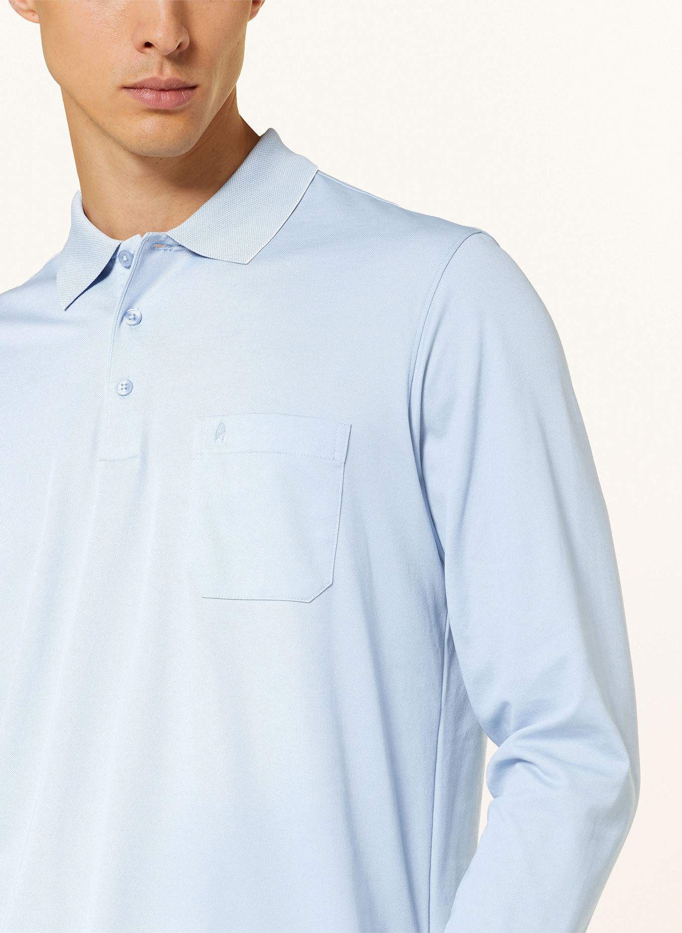 RAGMAN Poloshirt: HELLBLAU
