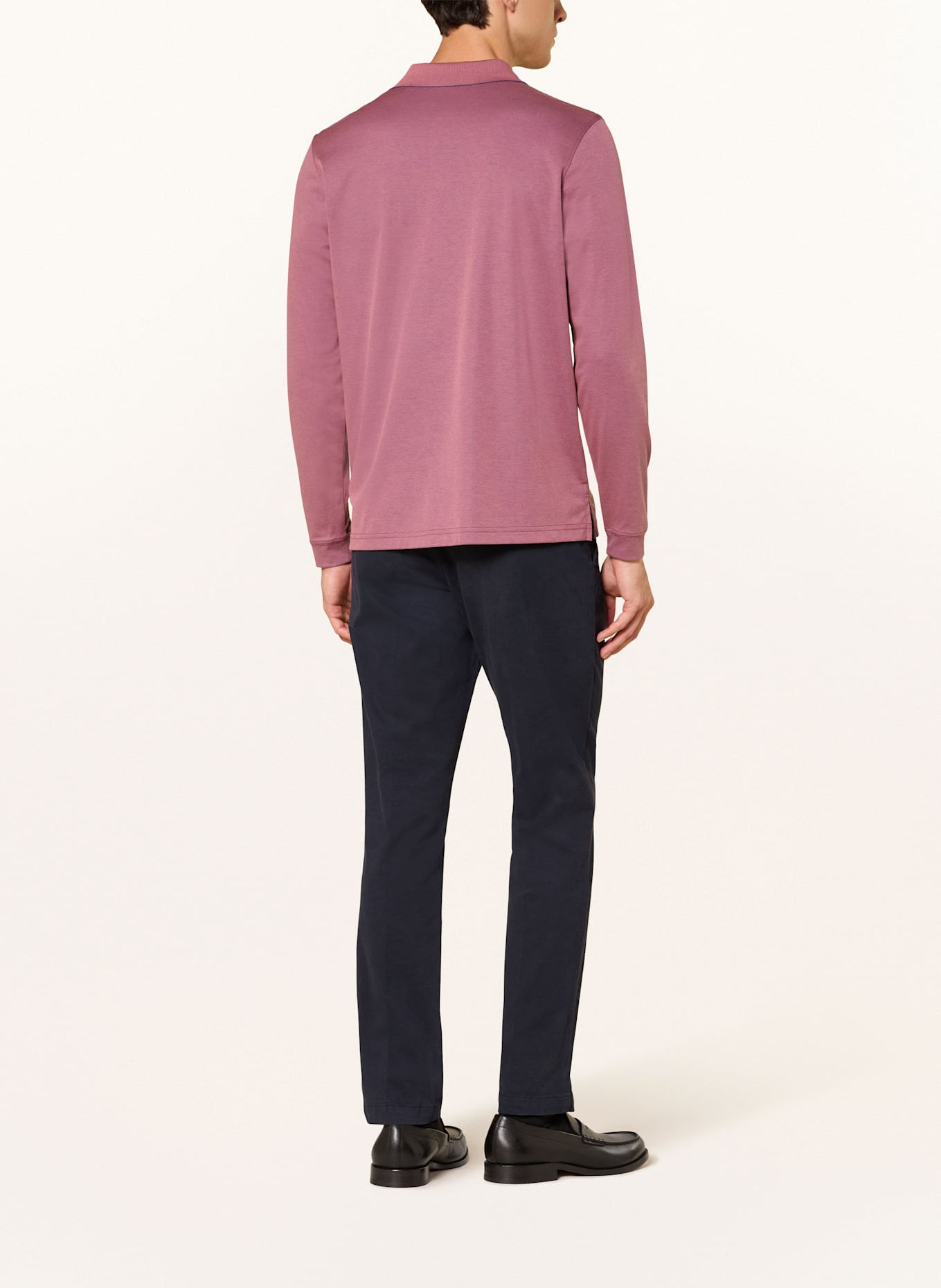 RAGMAN Koszulka polo: BRUDNY RÓŻ