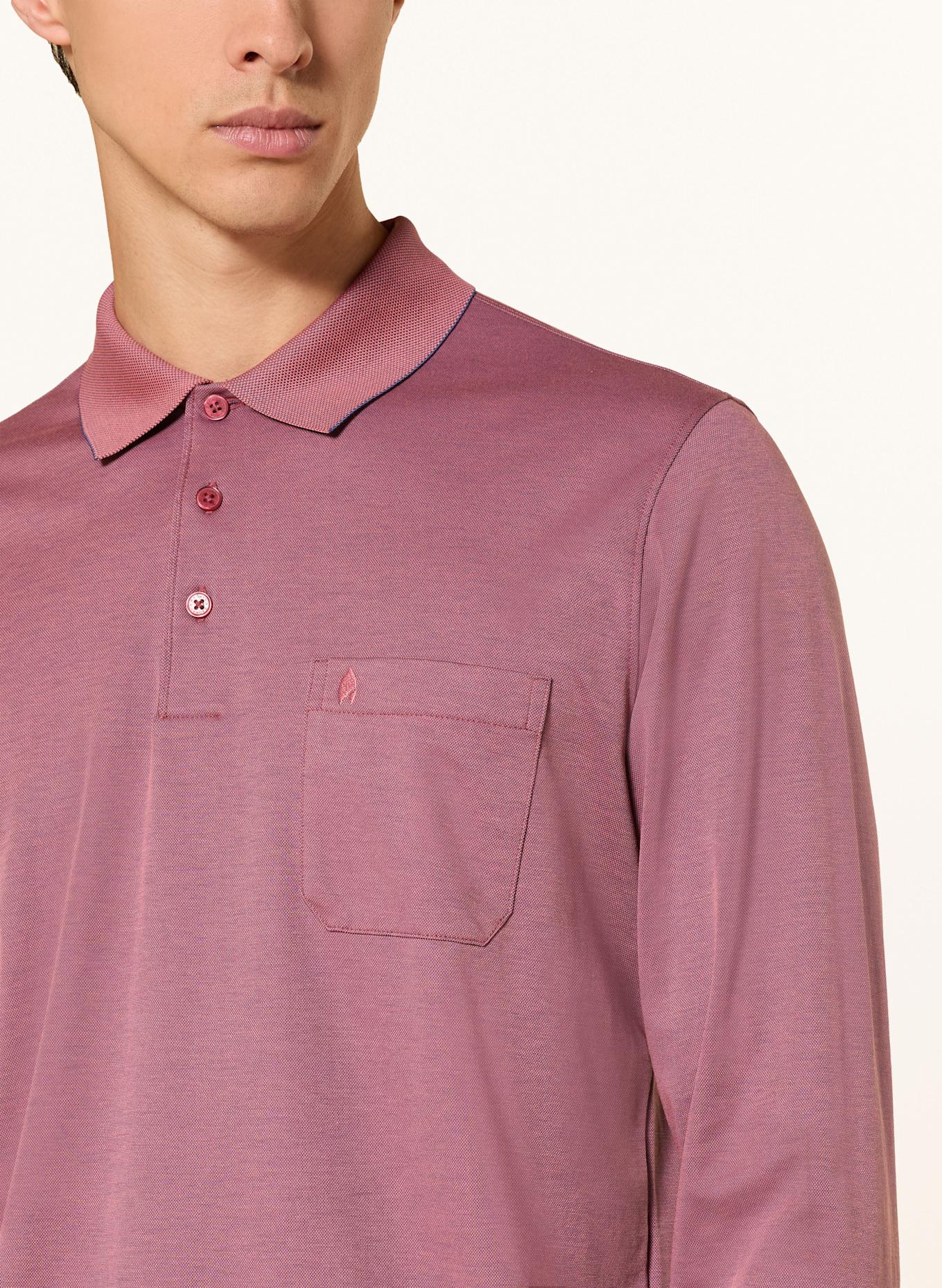 RAGMAN Koszulka polo: BRUDNY RÓŻ