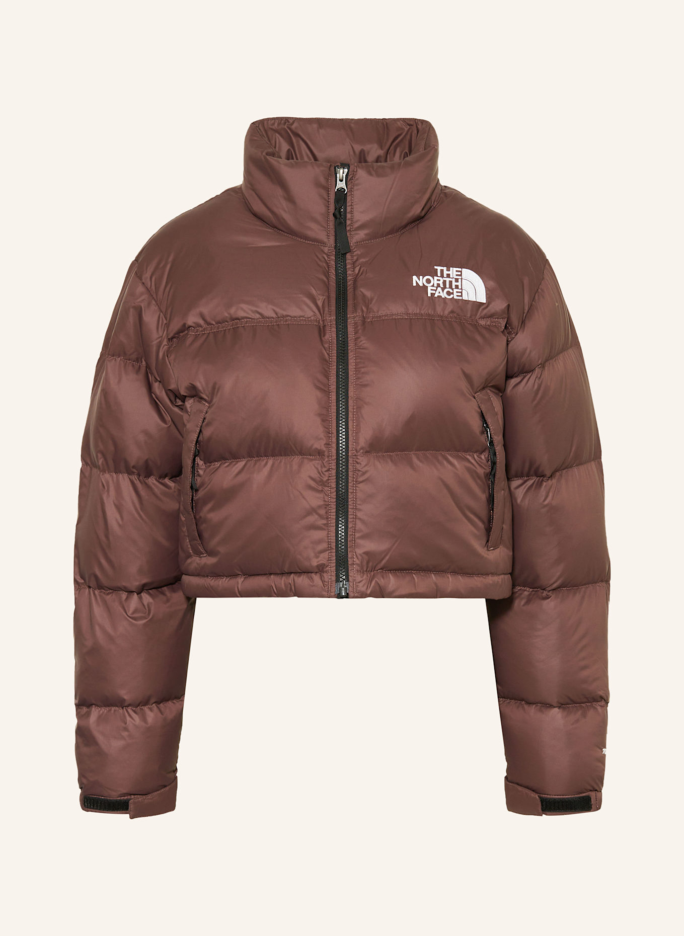 THE NORTH FACE Cropped-Daunenjacke: BRAUN