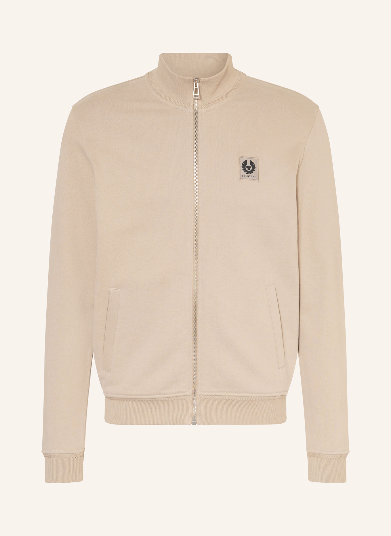 BELSTAFF Sweat jacket: LIGHT GRAY