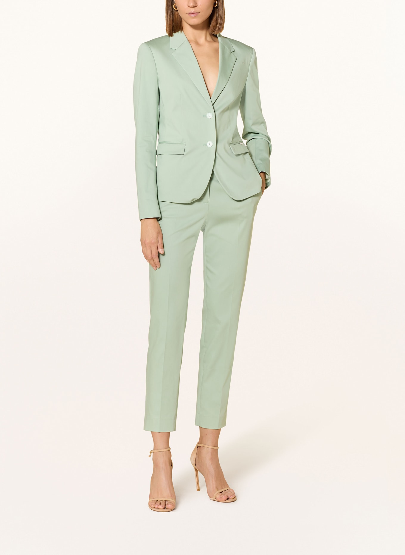 CINQUE Jacquard blazer CILARNI: LIGHT GREEN