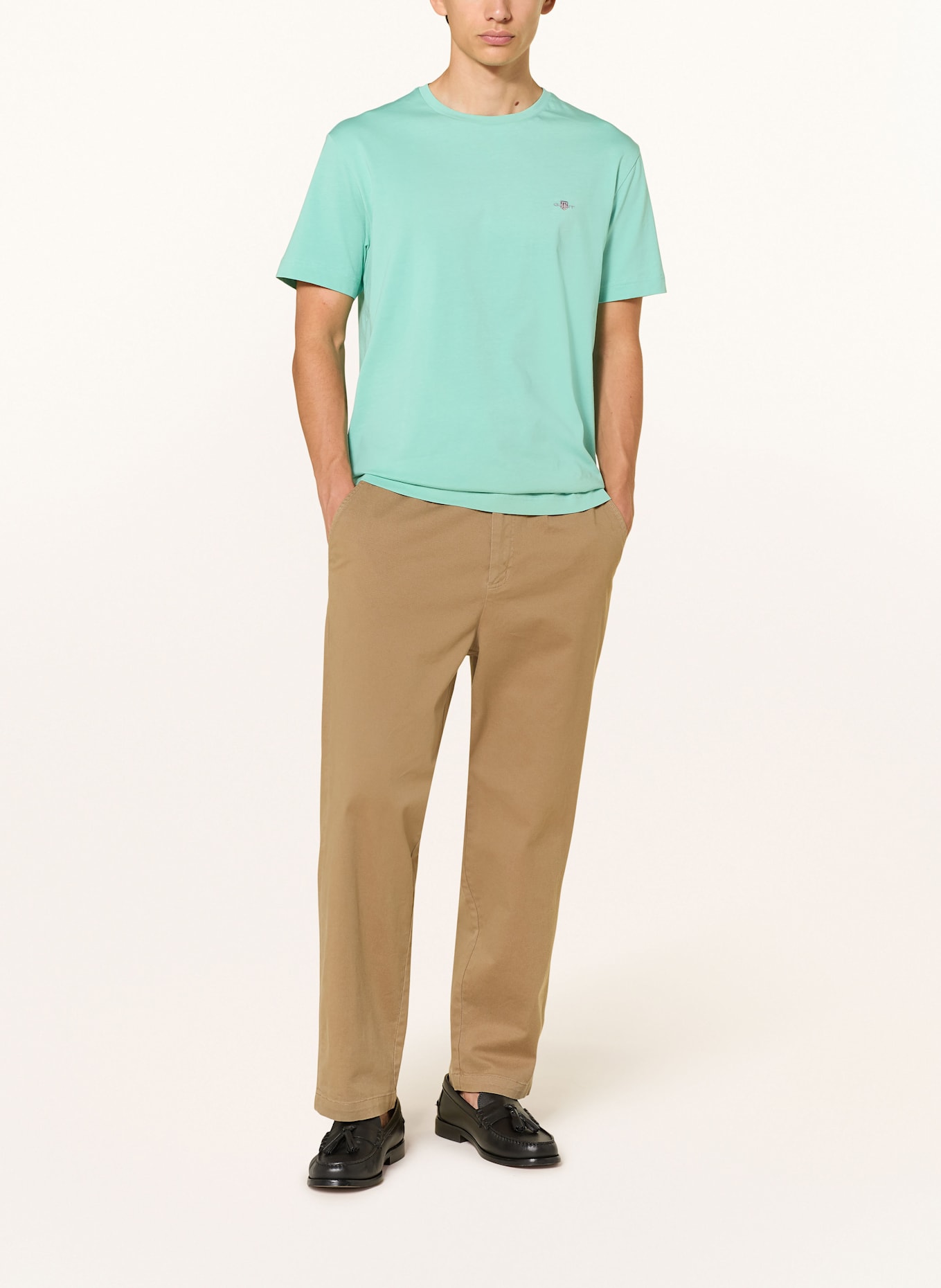 GANT Tričko: TYRKYSOVÁ