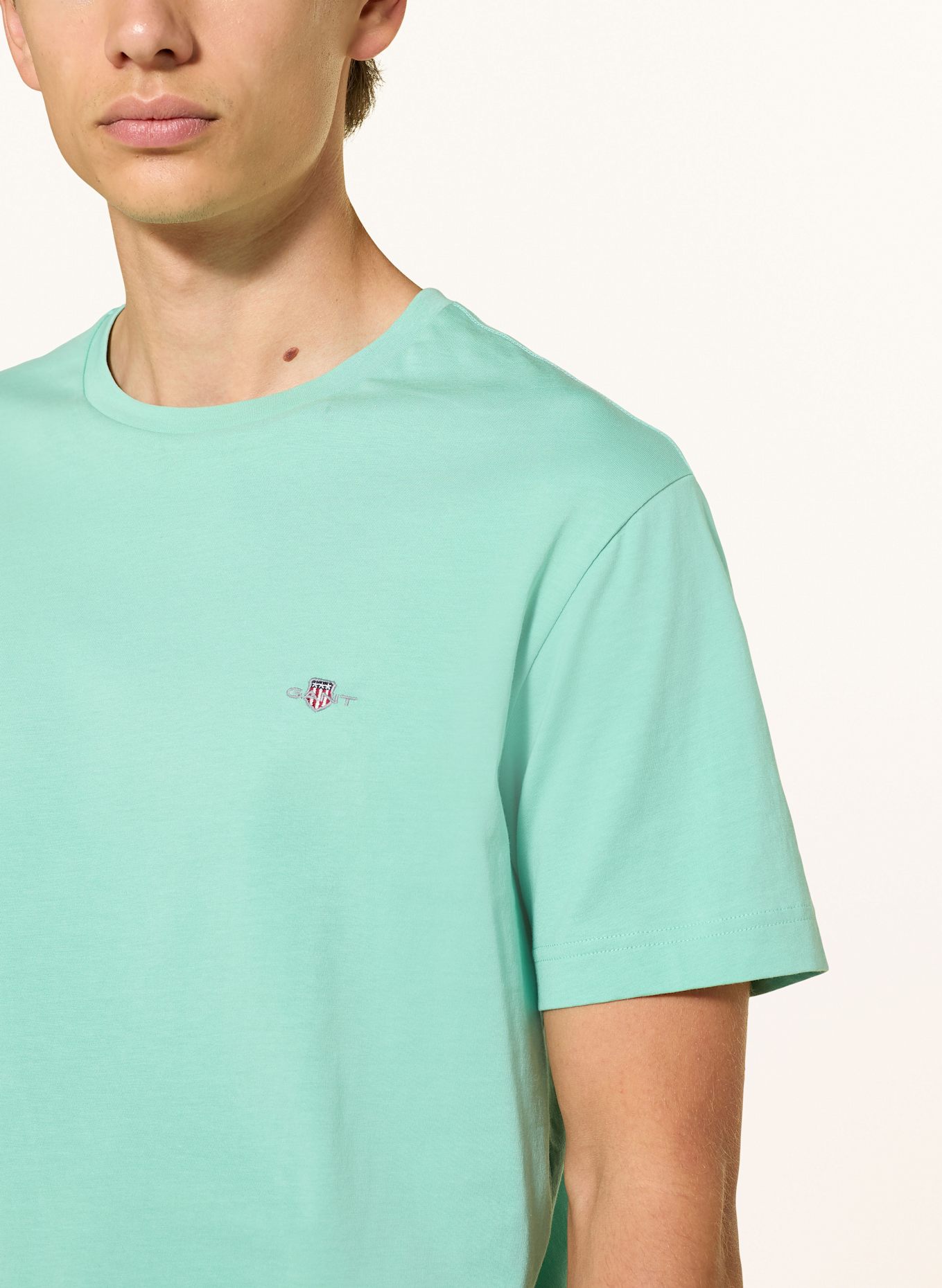 GANT Tričko: TYRKYSOVÁ