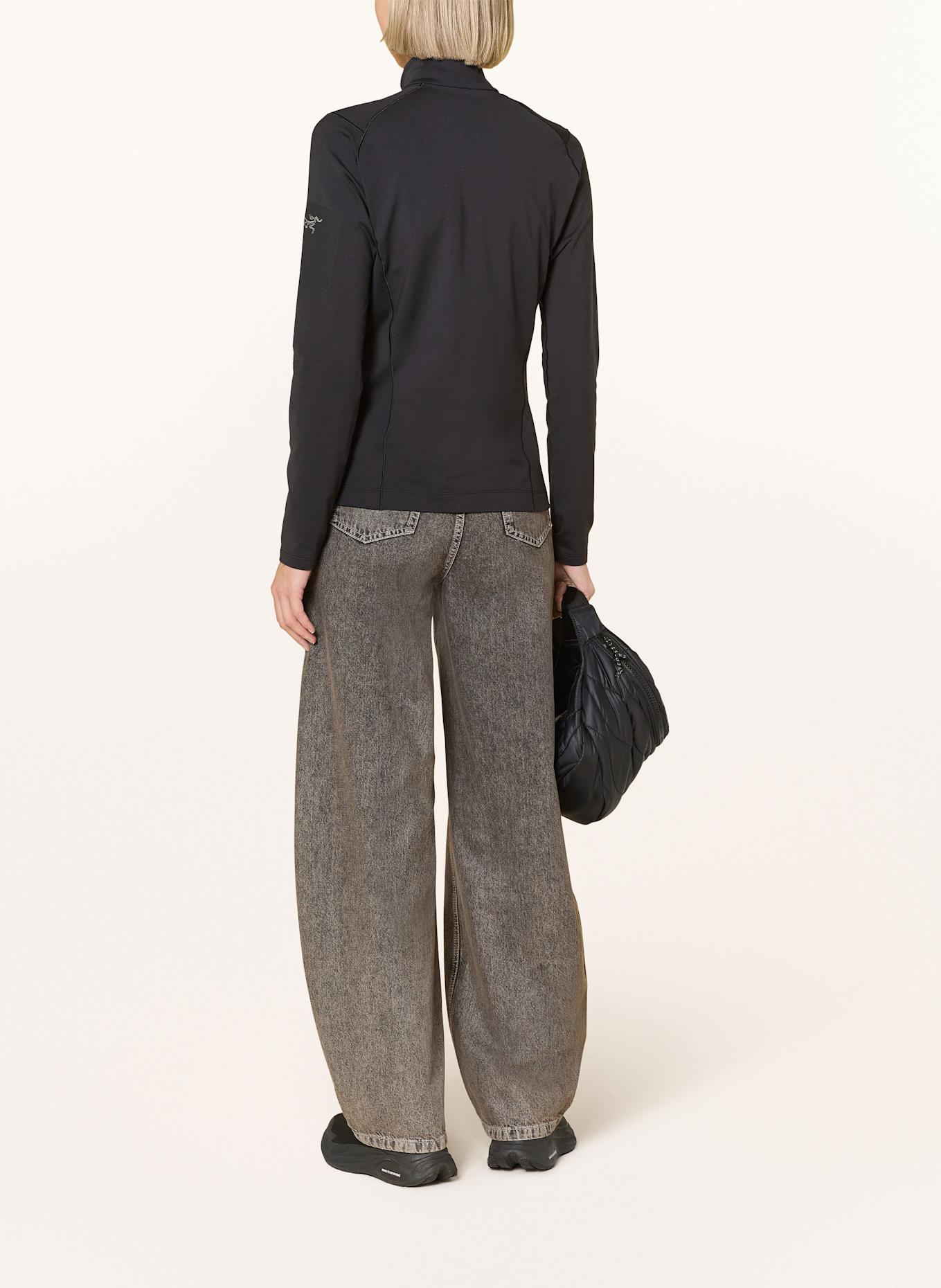 ARC'TERYX Midlayer RHO: SCHWARZ