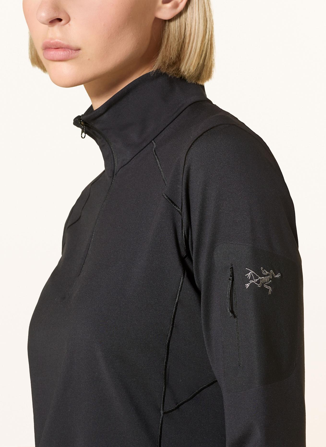 ARC'TERYX Midlayer RHO: SCHWARZ