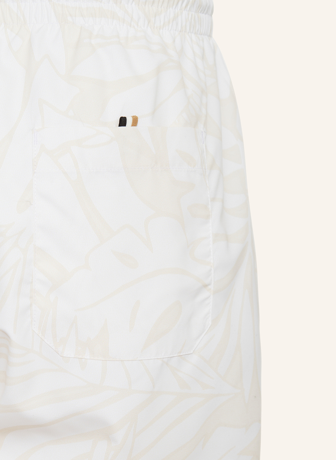 BOSS Badeshorts PIRANHA: CREME / ECRU