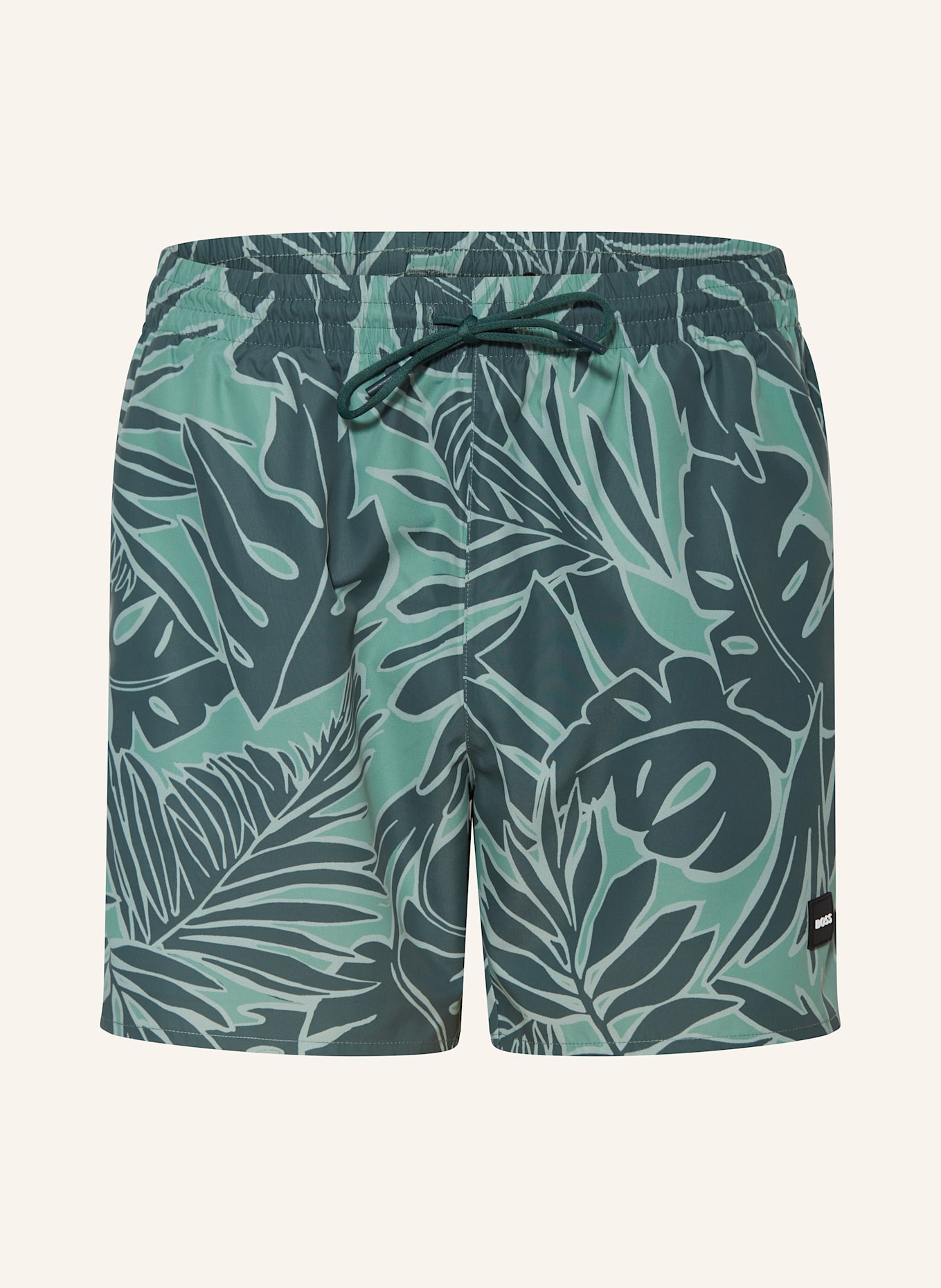 BOSS Badeshorts PIRANHA: GRÜN / HELLGRÜN