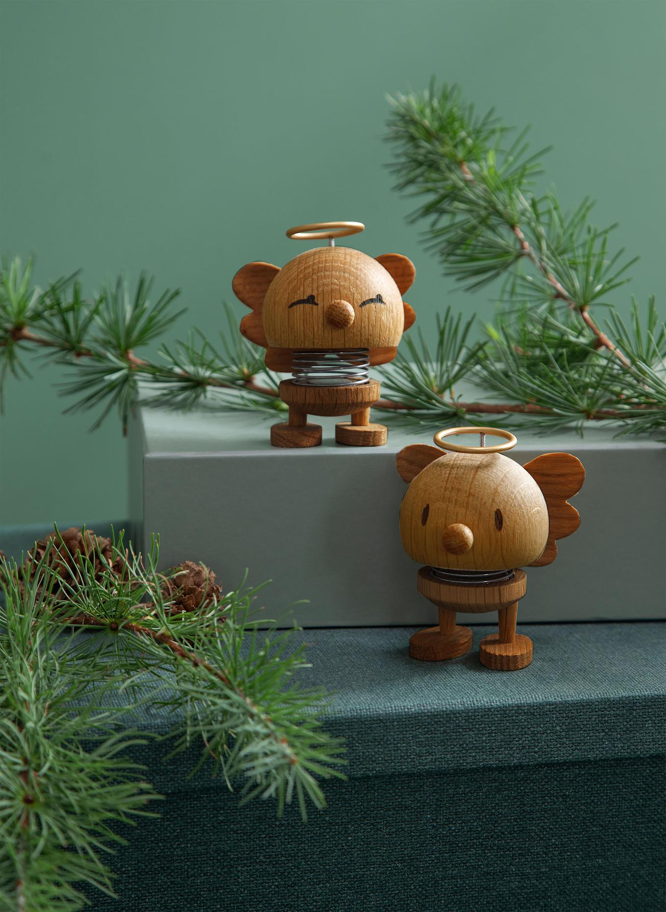 Hoptimist Dekofigur ANGEL BUMBLE SMALL: BRAUN