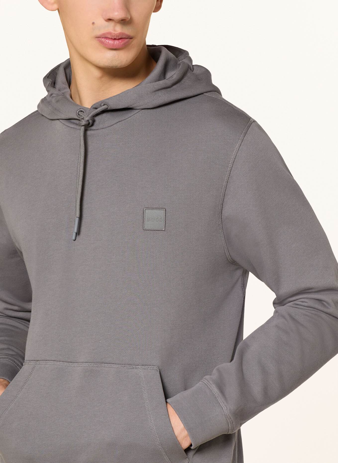 BOSS Hoodie WETALK: GRAU