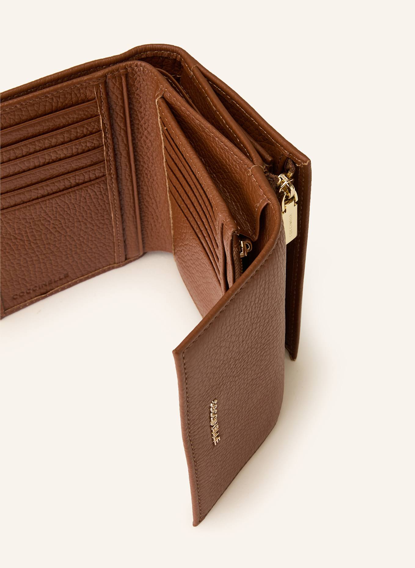 COCCINELLE Geldbörse: BRAUN