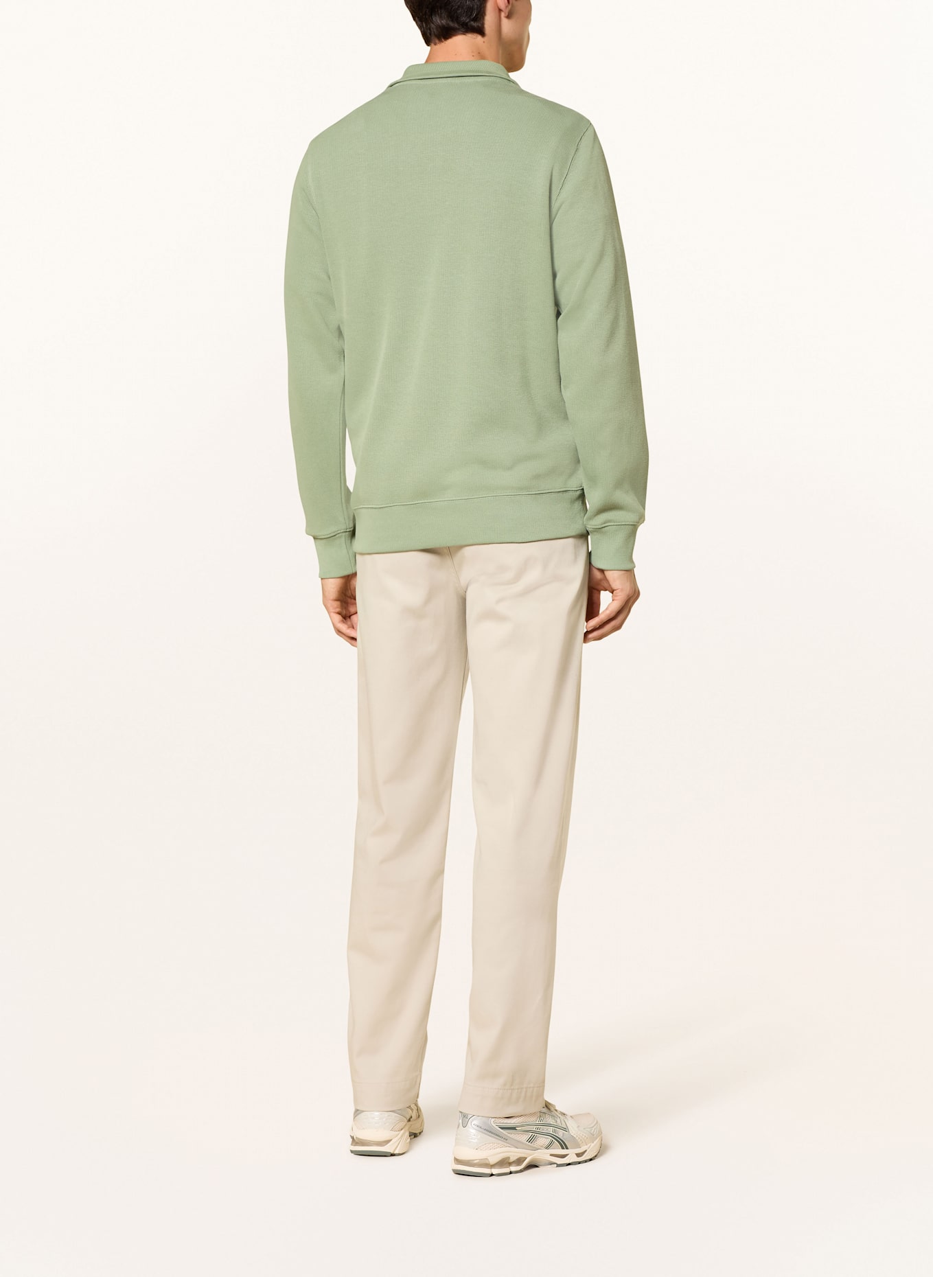 LACOSTE Sweat-Troyer: HELLGRÜN