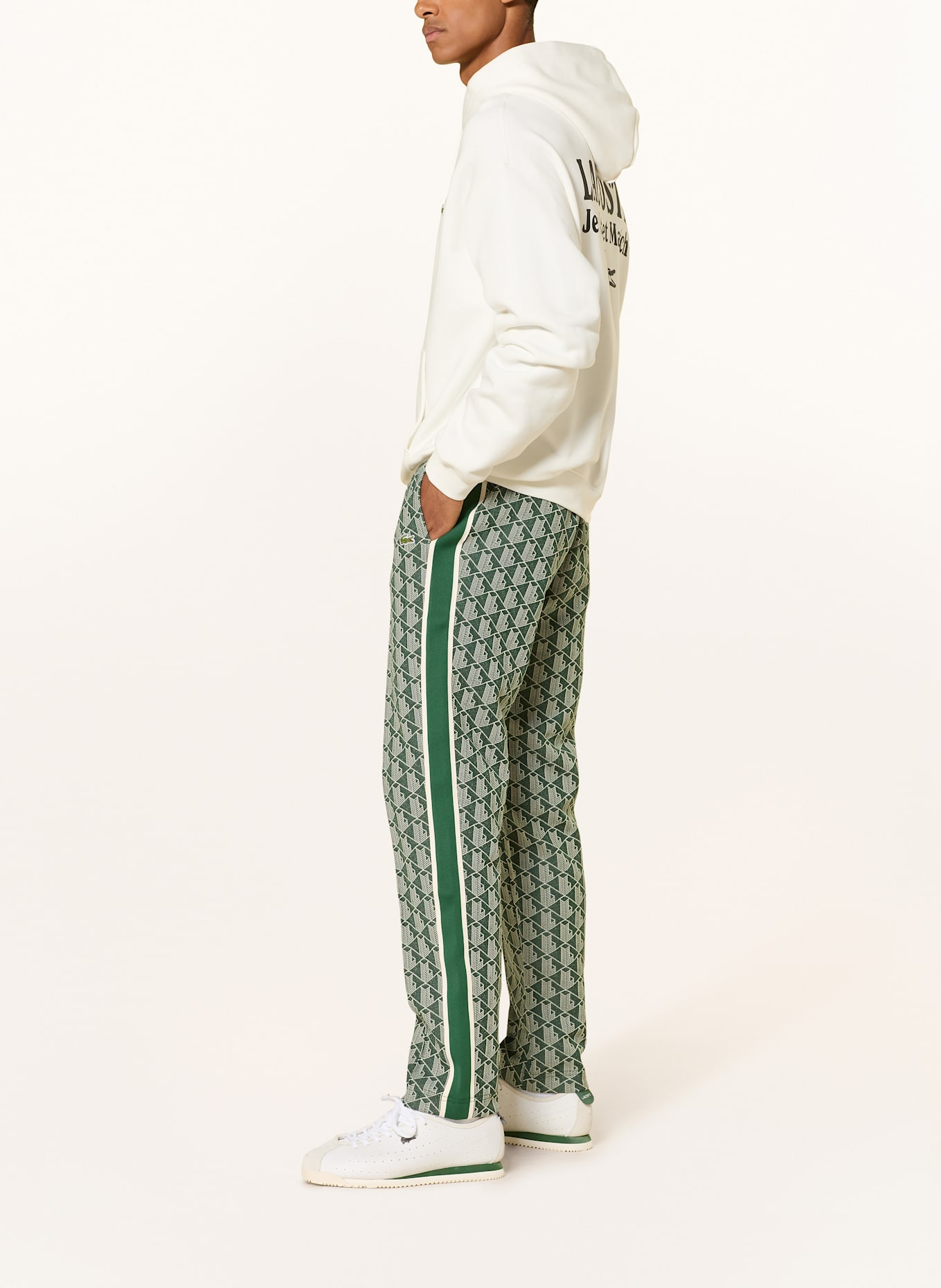 LACOSTE Track Pants: DUNKELGRÜN
