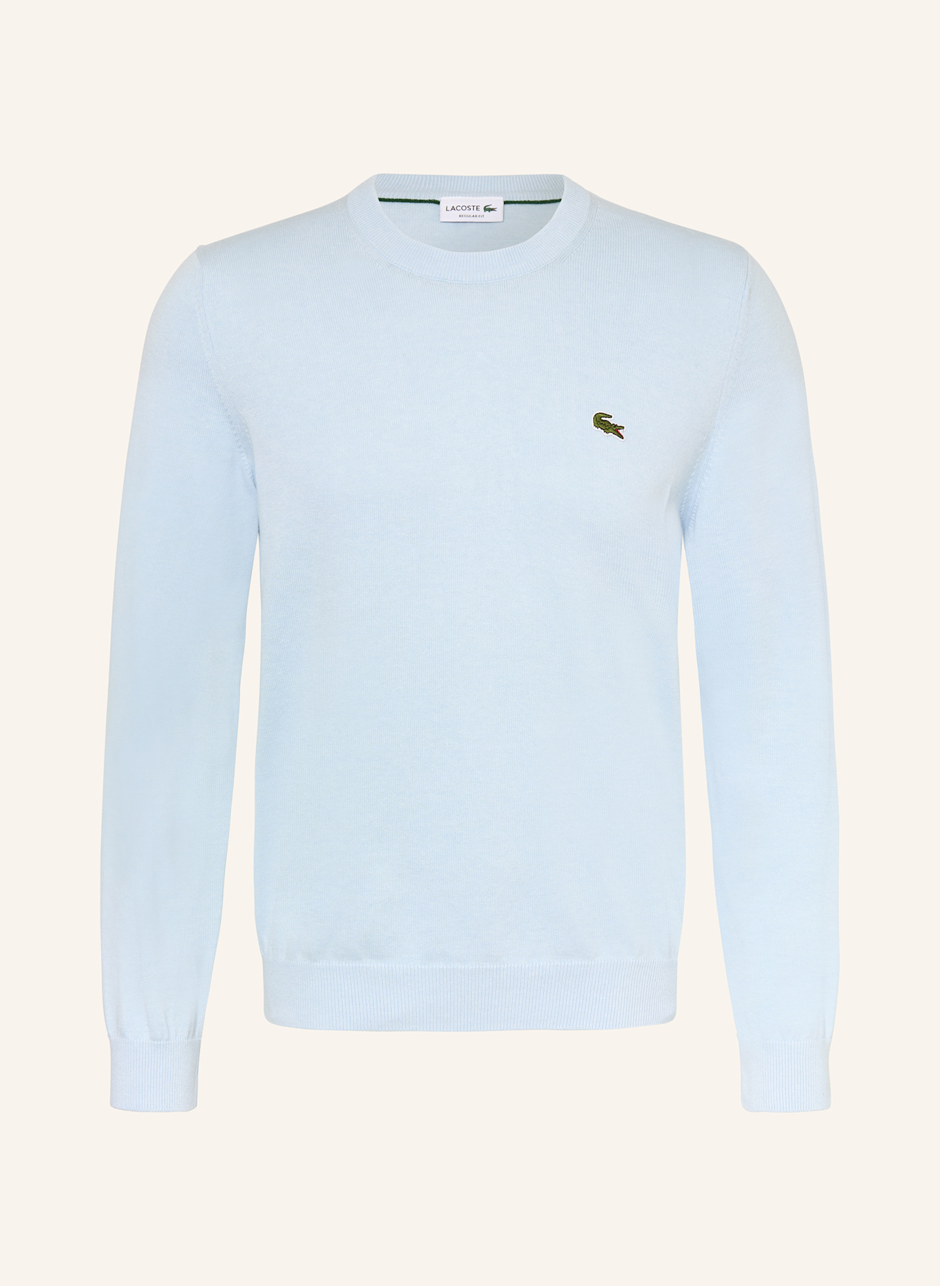 LACOSTE Sweater: LIGHT BLUE