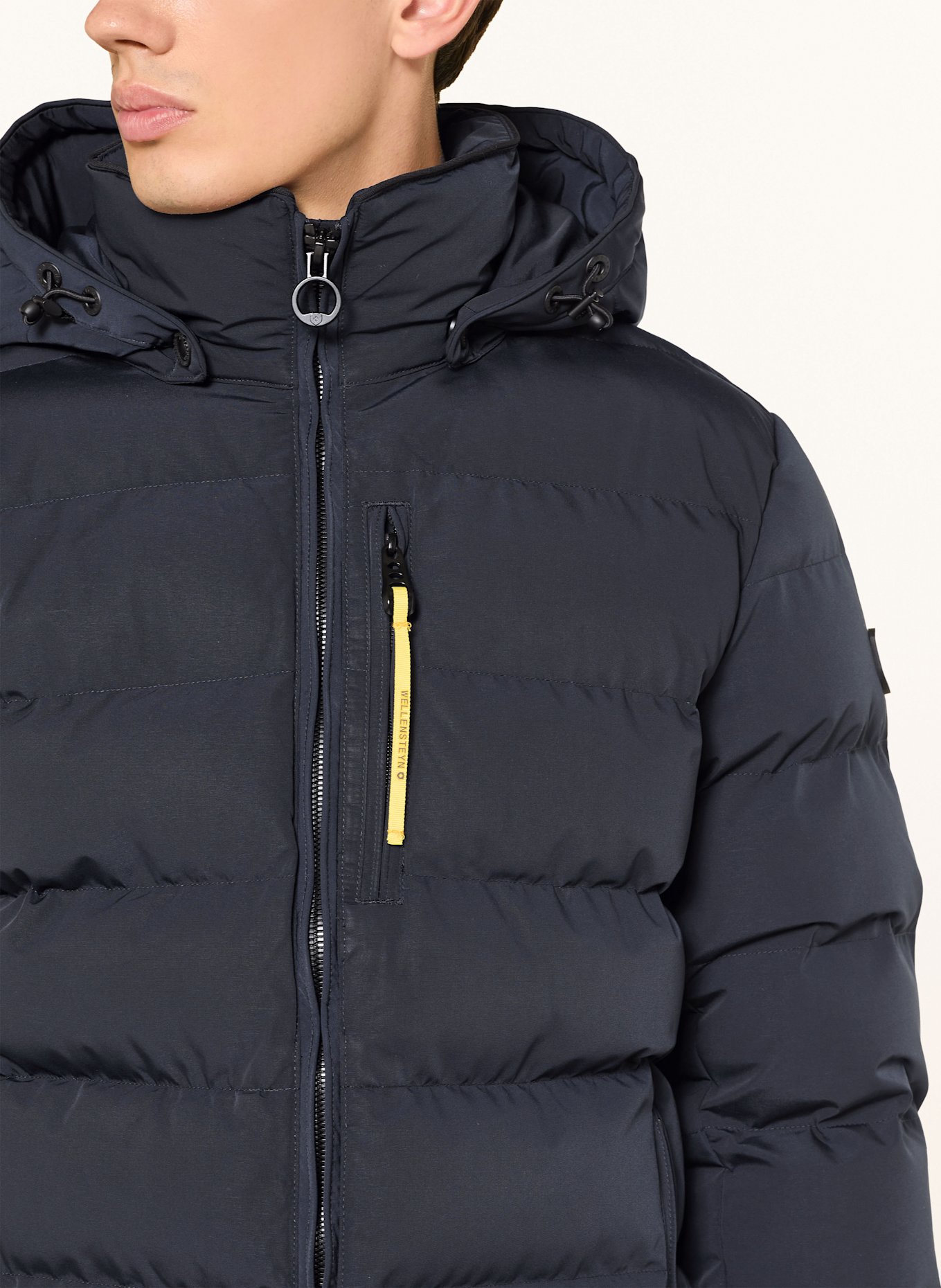WELLENSTEYN Steppjacke BLACKBIRD mit DUPONT™ SORONA®-Isolierung: DUNKELBLAU