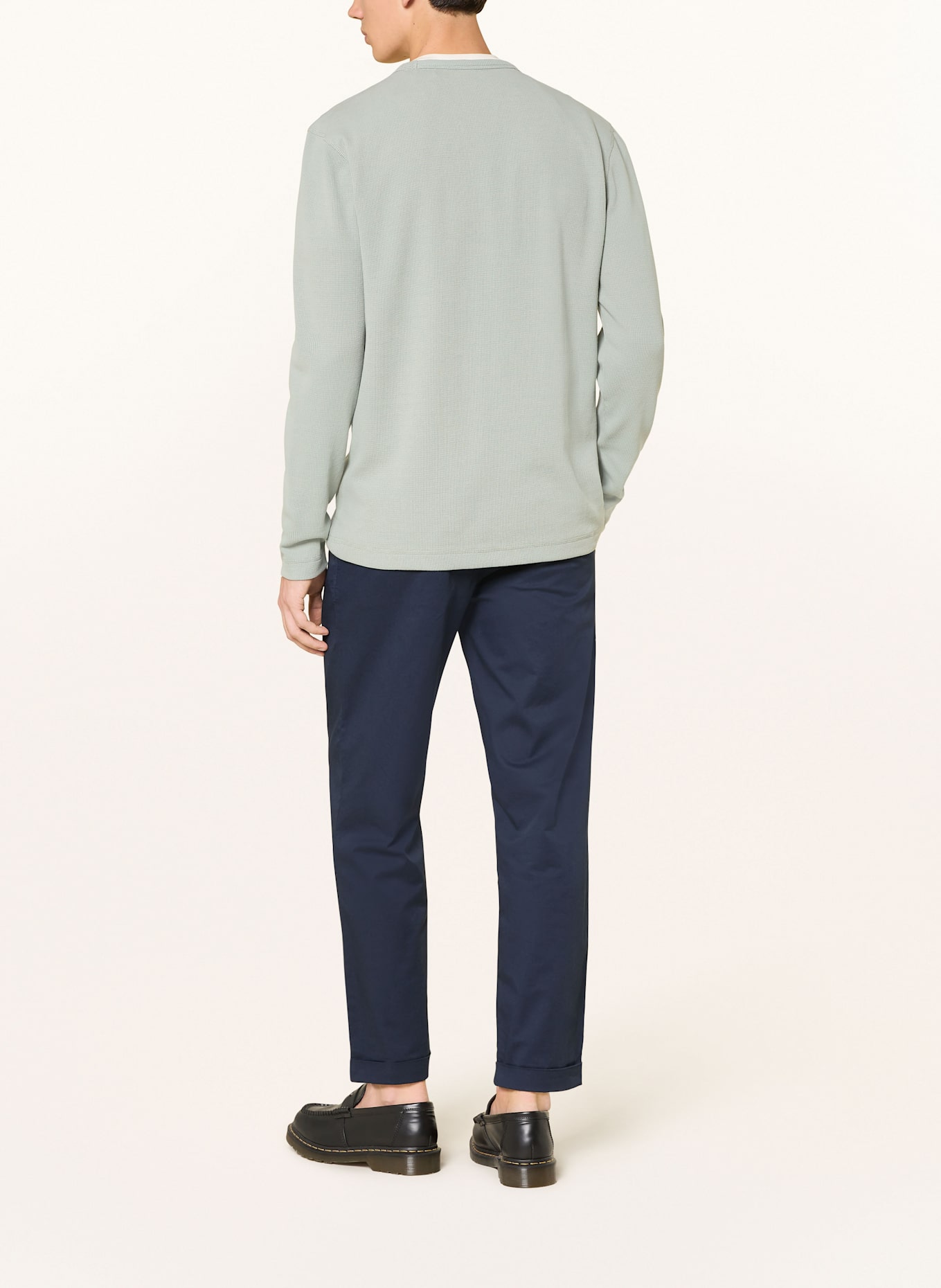 BOSS Longsleeve TEMPESTO: MINT