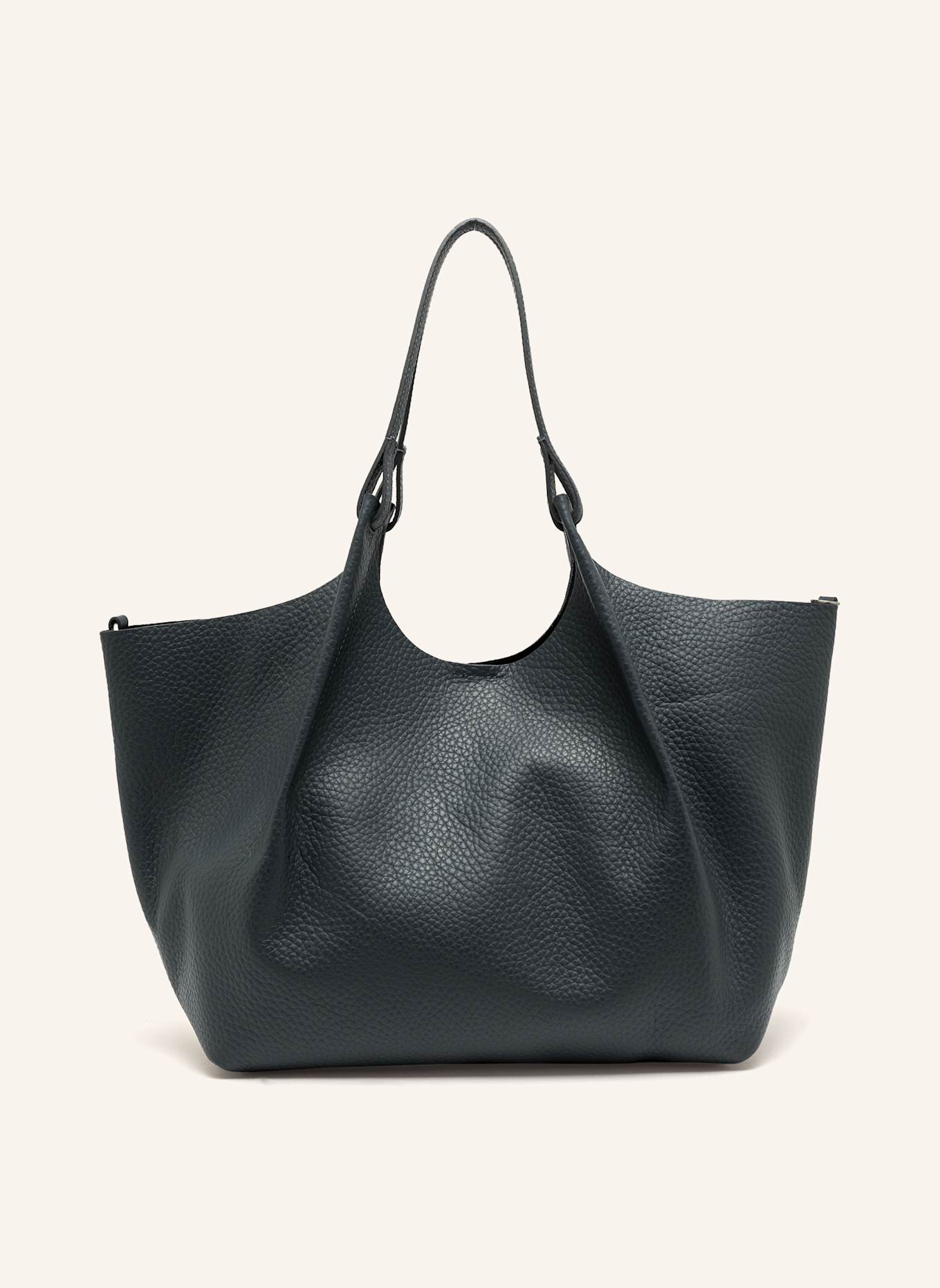 GIANNI CHIARINI Beuteltasche DUA XL mit Pouch: DUNKELGRAU