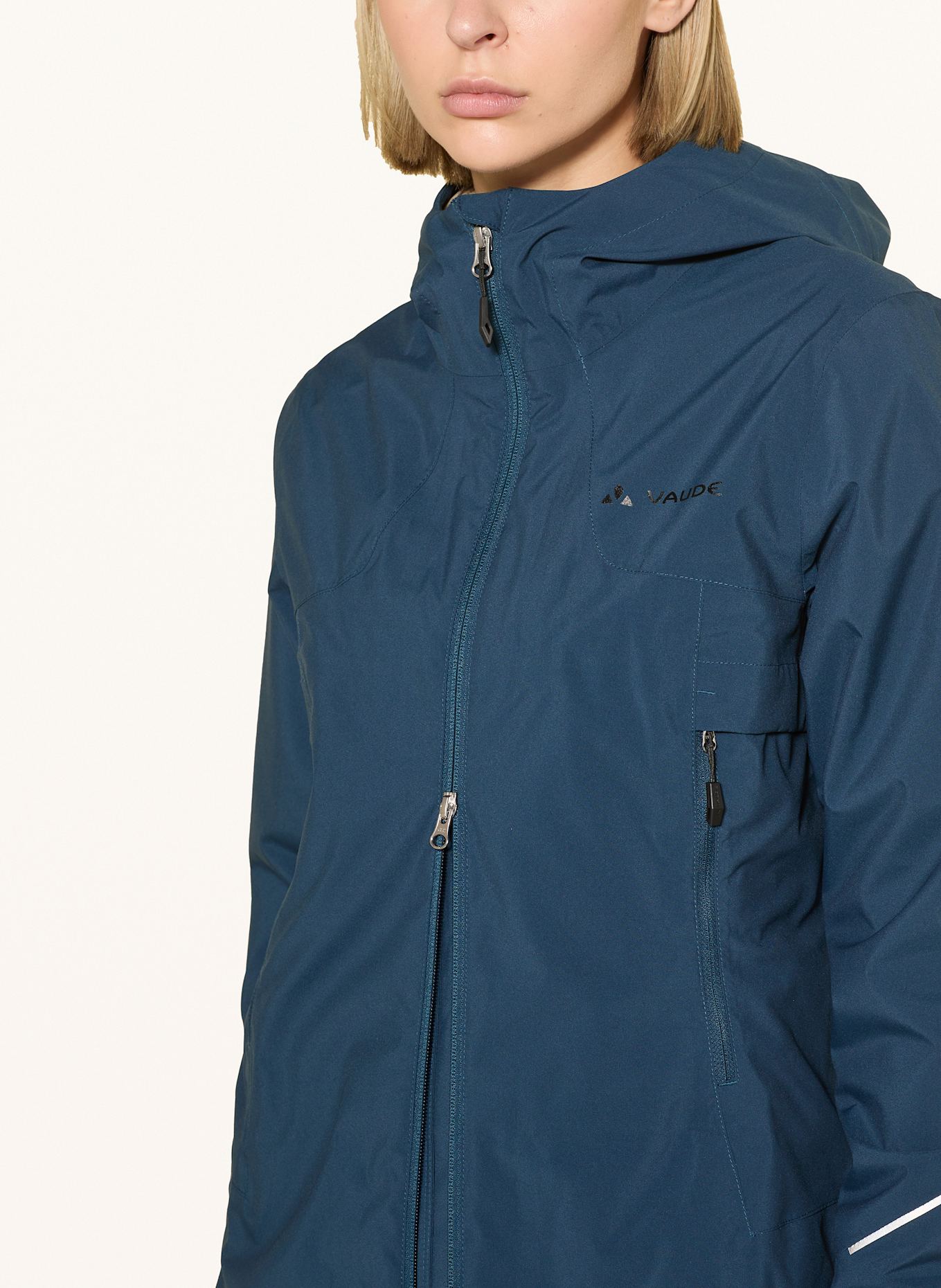 VAUDE 3-in-1-Jacke YARAS: BLAU