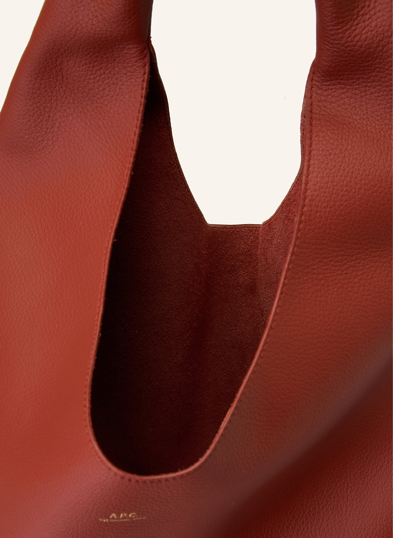 A.P.C. Vaková kabelka LA NEIGE: HNĚDÁ