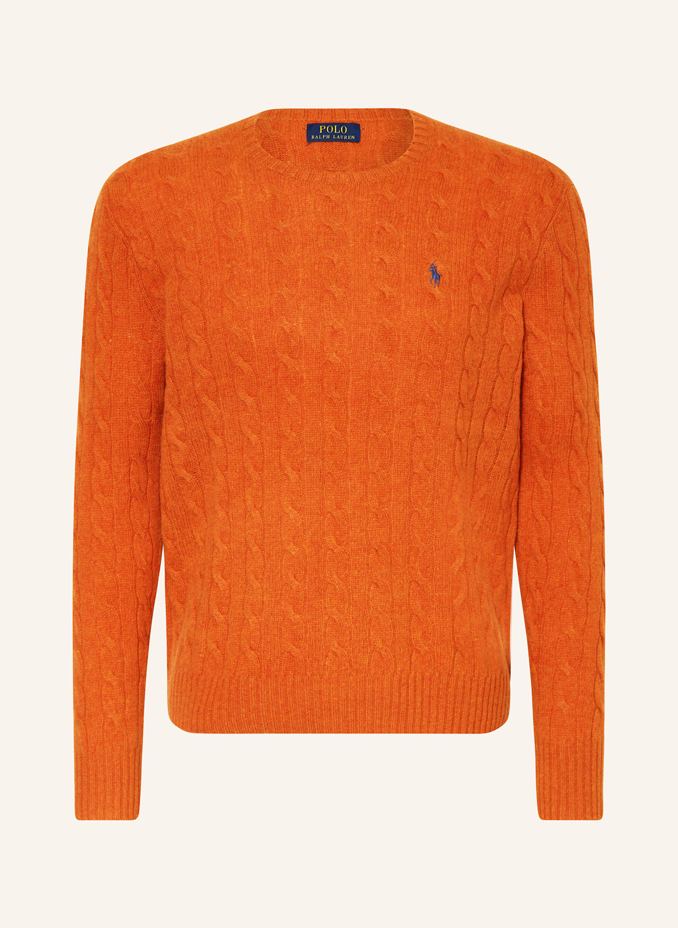 POLO RALPH LAUREN Pullover: DUNKELORANGE