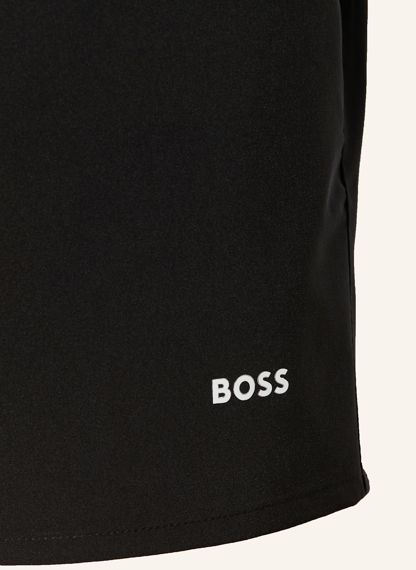 BOSS Badeshorts TIO: SCHWARZ