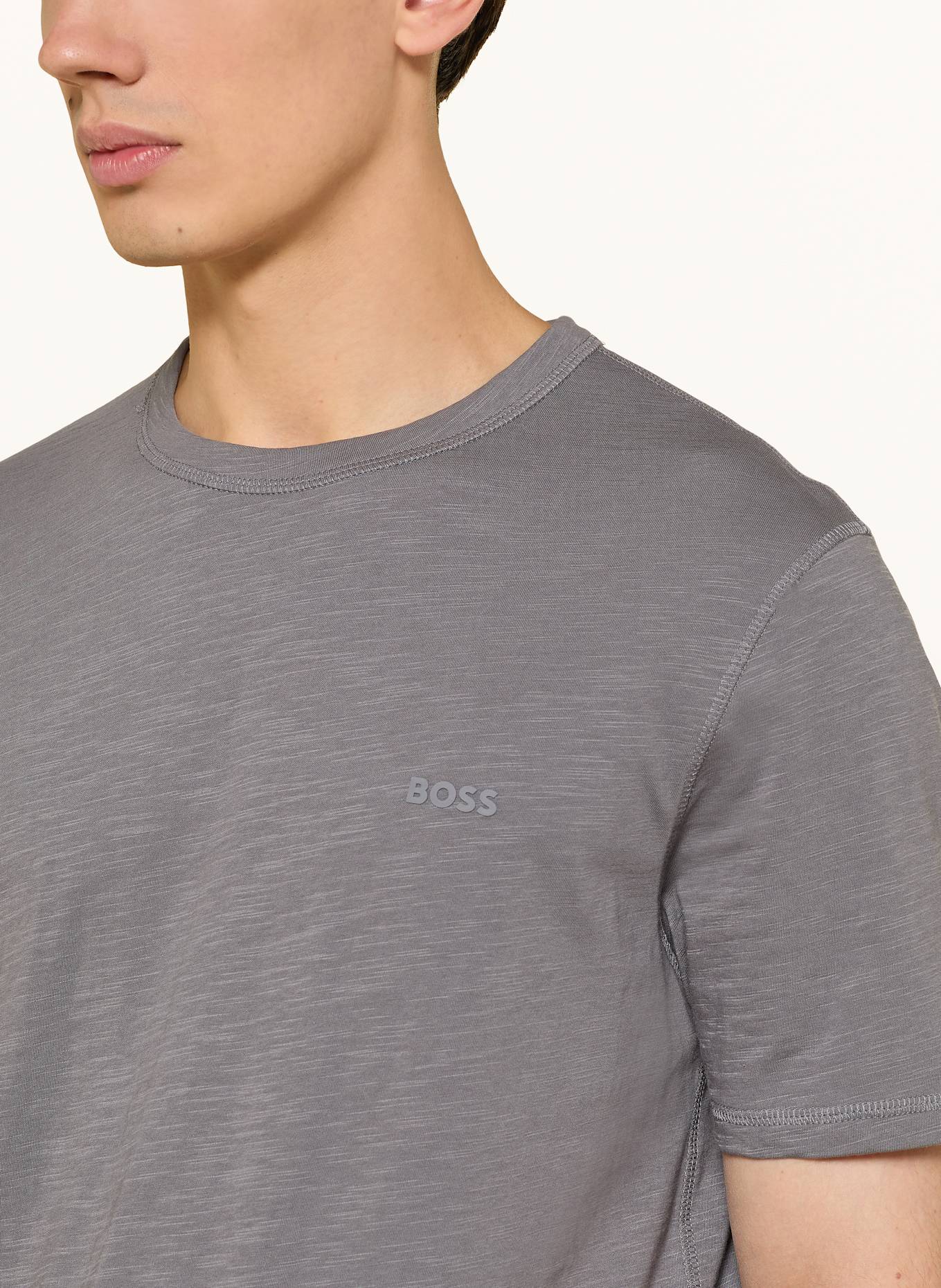 BOSS T-Shirt TEGOOD: GRAU