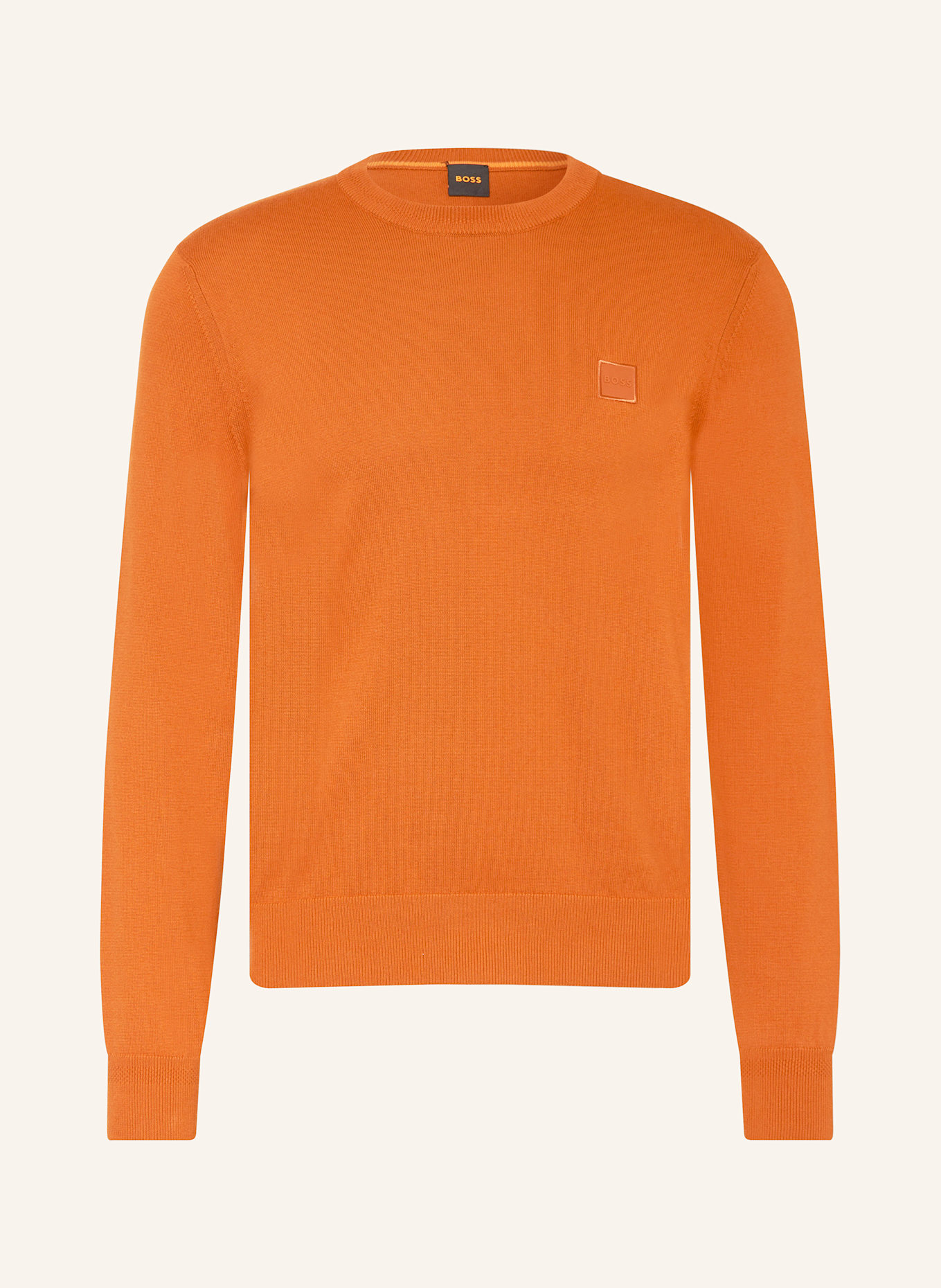 BOSS Pullover KANOVANO: DUNKELORANGE