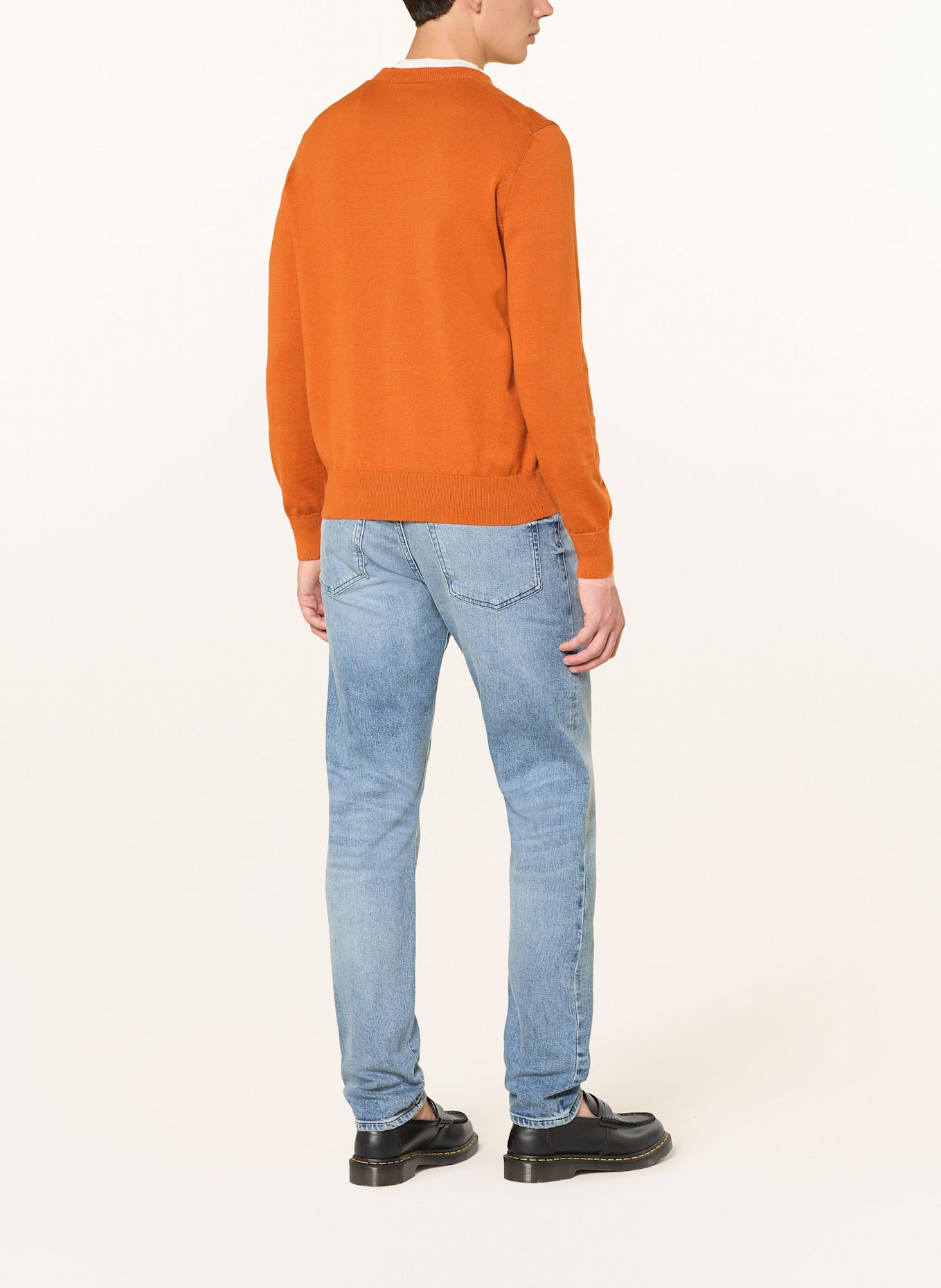 BOSS Pullover KANOVANO: DUNKELORANGE