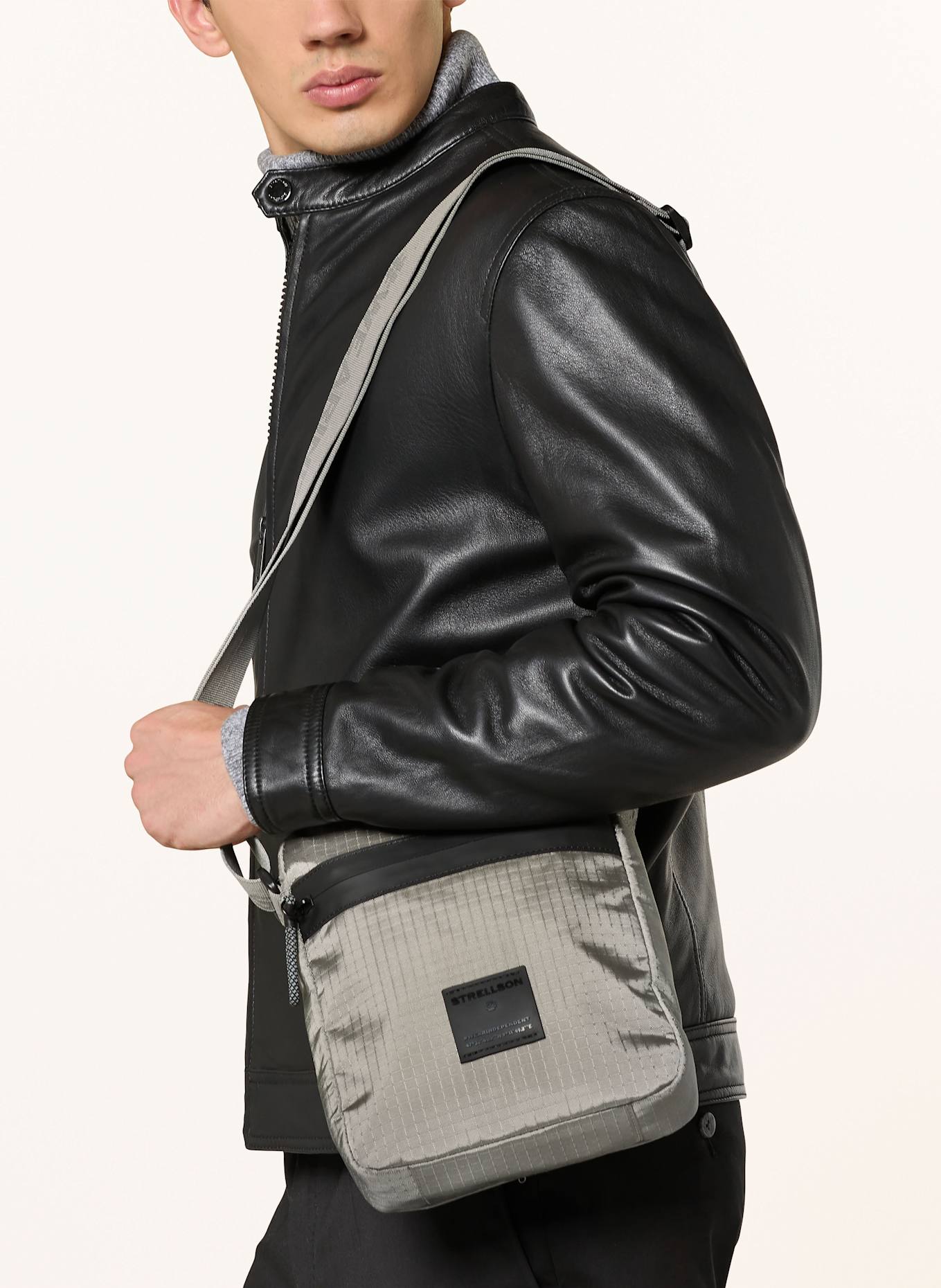 STRELLSON Umhängetasche NORTHWOOD RS MARCUS: GRAU