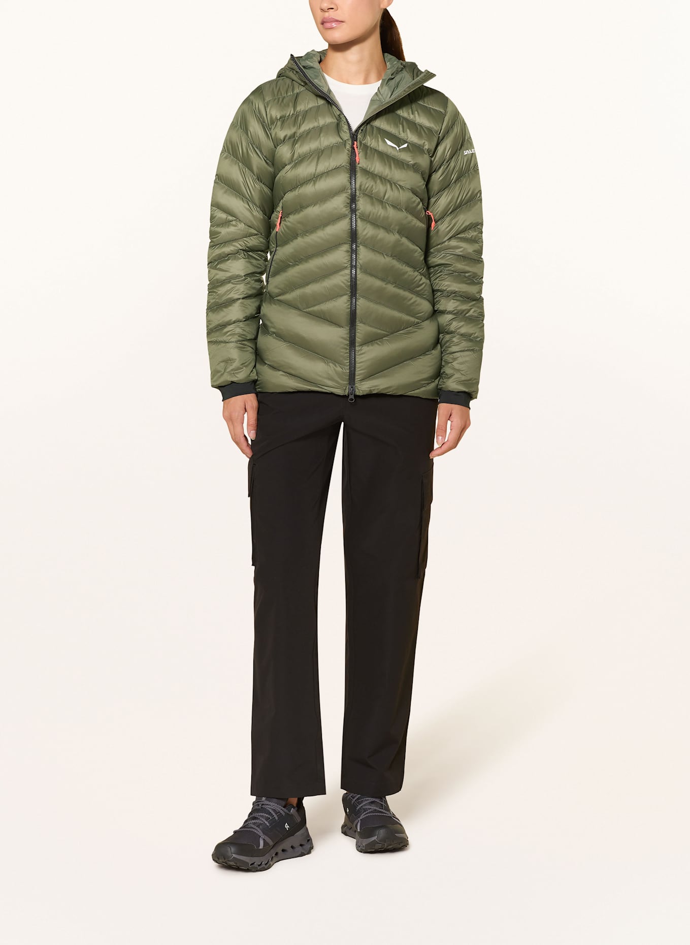 SALEWA Lightweight-Daunenjacke ORTLES MED 3: GRÜN