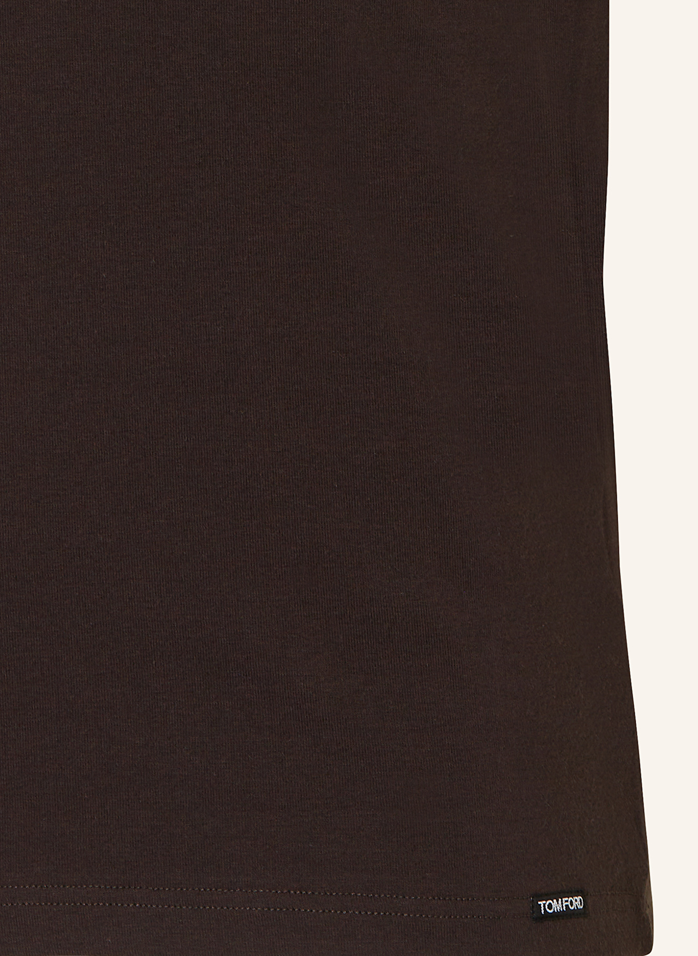 TOM FORD T-Shirt: DUNKELBRAUN