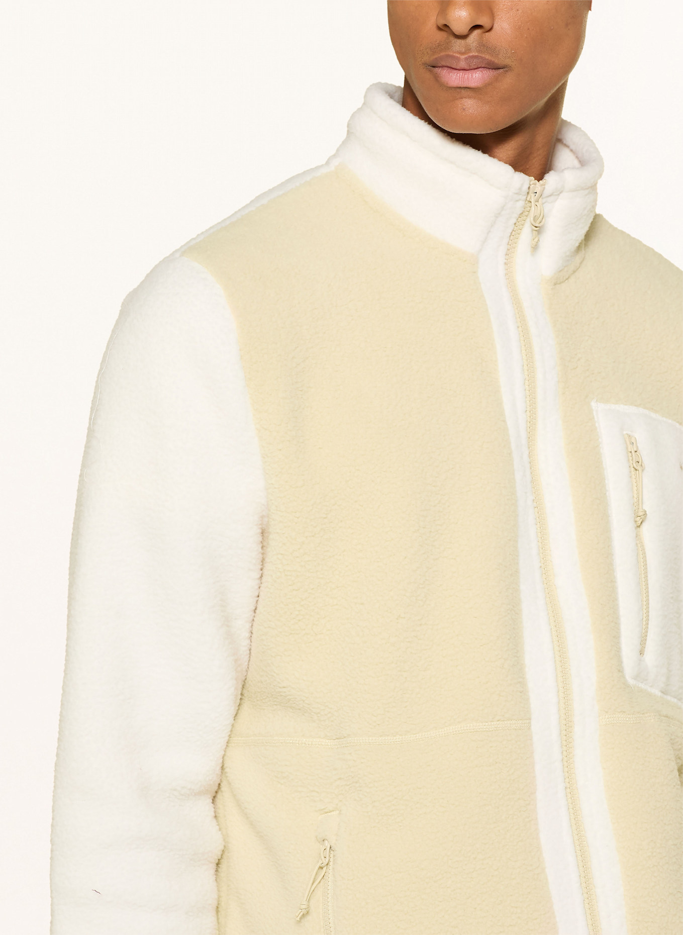 THE NORTH FACE Fleecejacke YUMIORI: ECRU / CREME