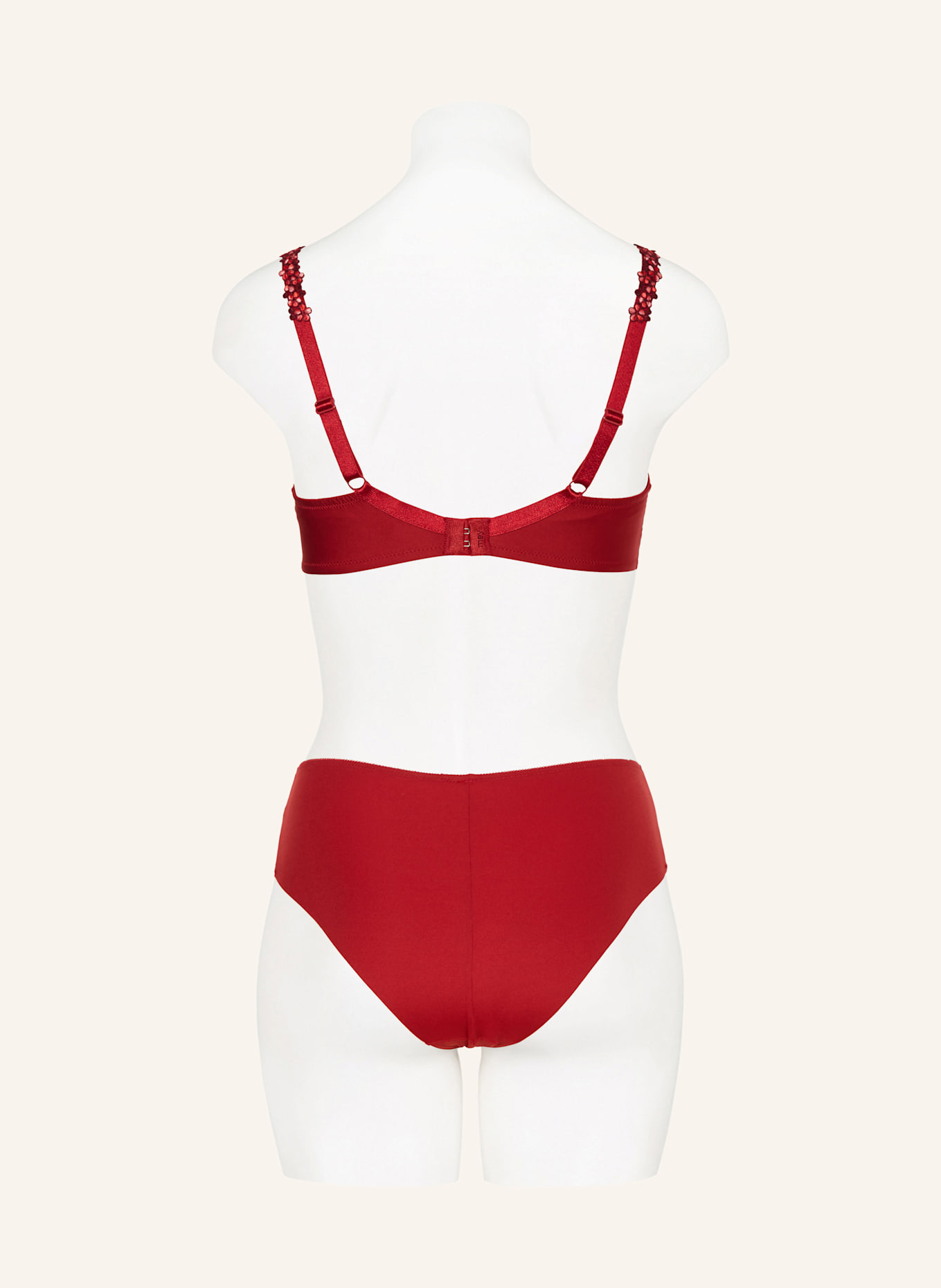 mey Biustonosz typu spacer z serii DELIGHTFUL: CIEMNOCZERWONY