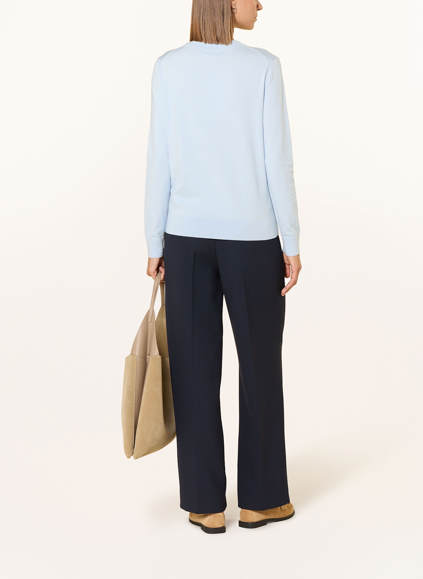 TOMMY HILFIGER Pullover: HELLBLAU