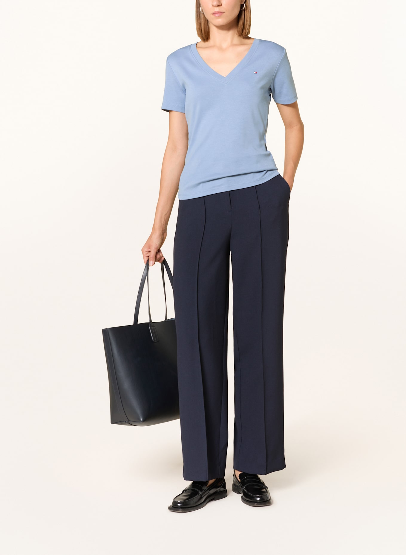 TOMMY HILFIGER T-shirt: LIGHT BLUE