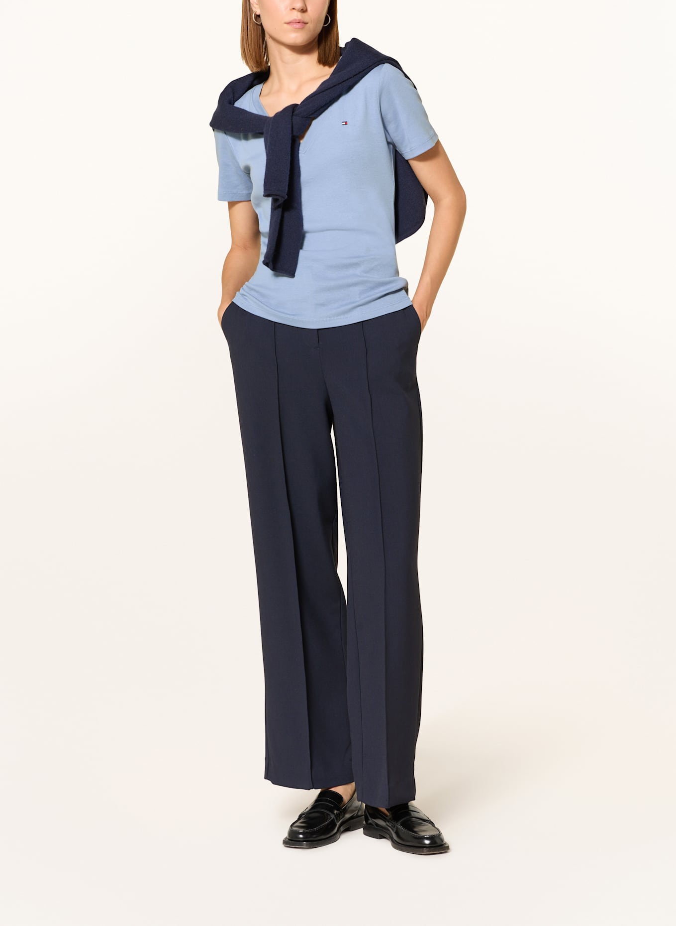 TOMMY HILFIGER T-shirt: LIGHT BLUE