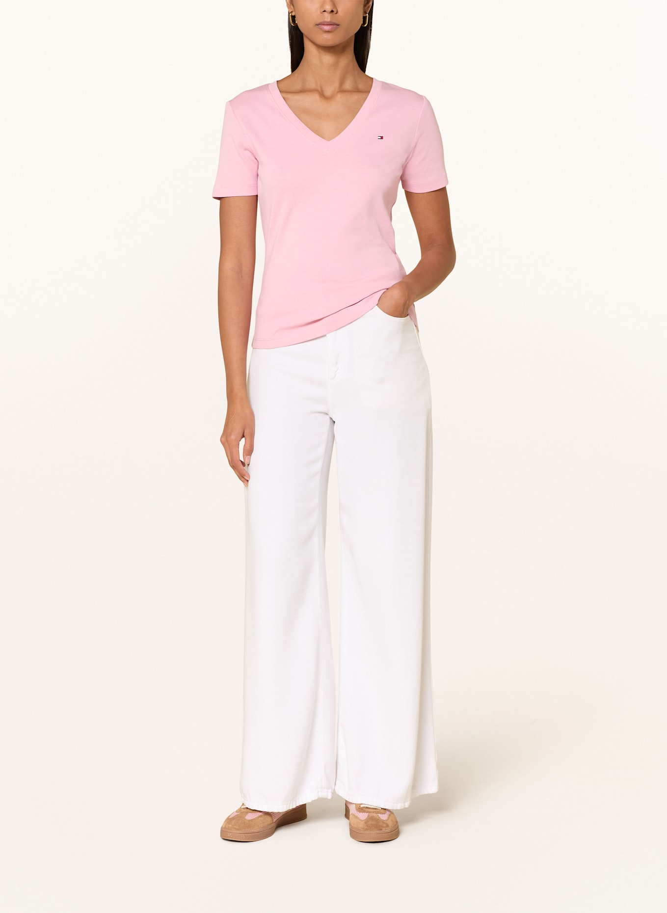 TOMMY HILFIGER T-shirt: PINK