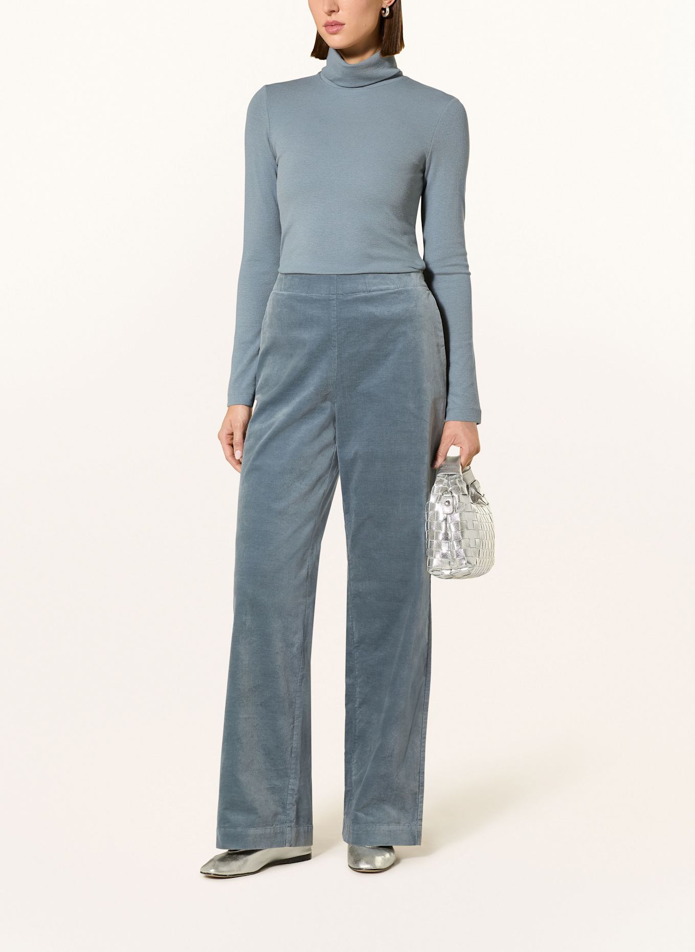 Marc O'Polo Rollkragenshirt: BLAUGRAU