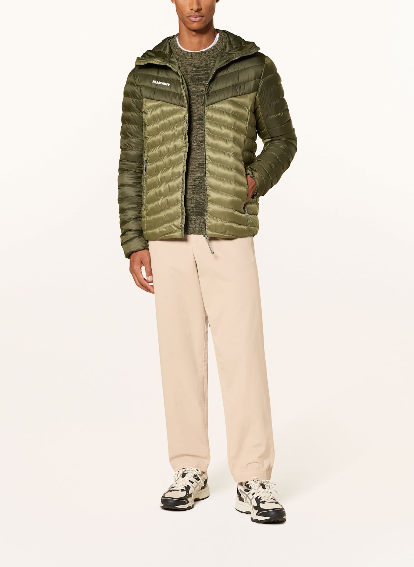 MAMMUT Steppjacke ALBULA IN: DUNKELGRÜN / GRÜN