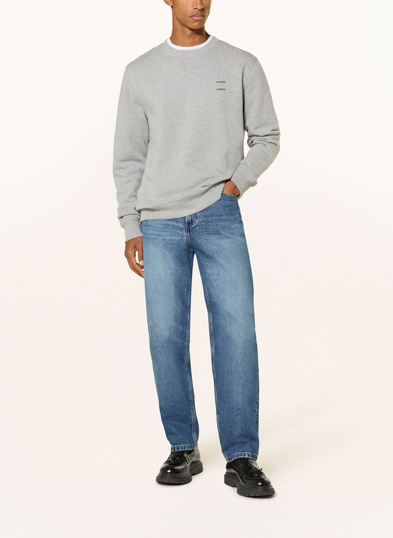 SAMSØE SAMSØE Sweatshirt JOEL: GRAU