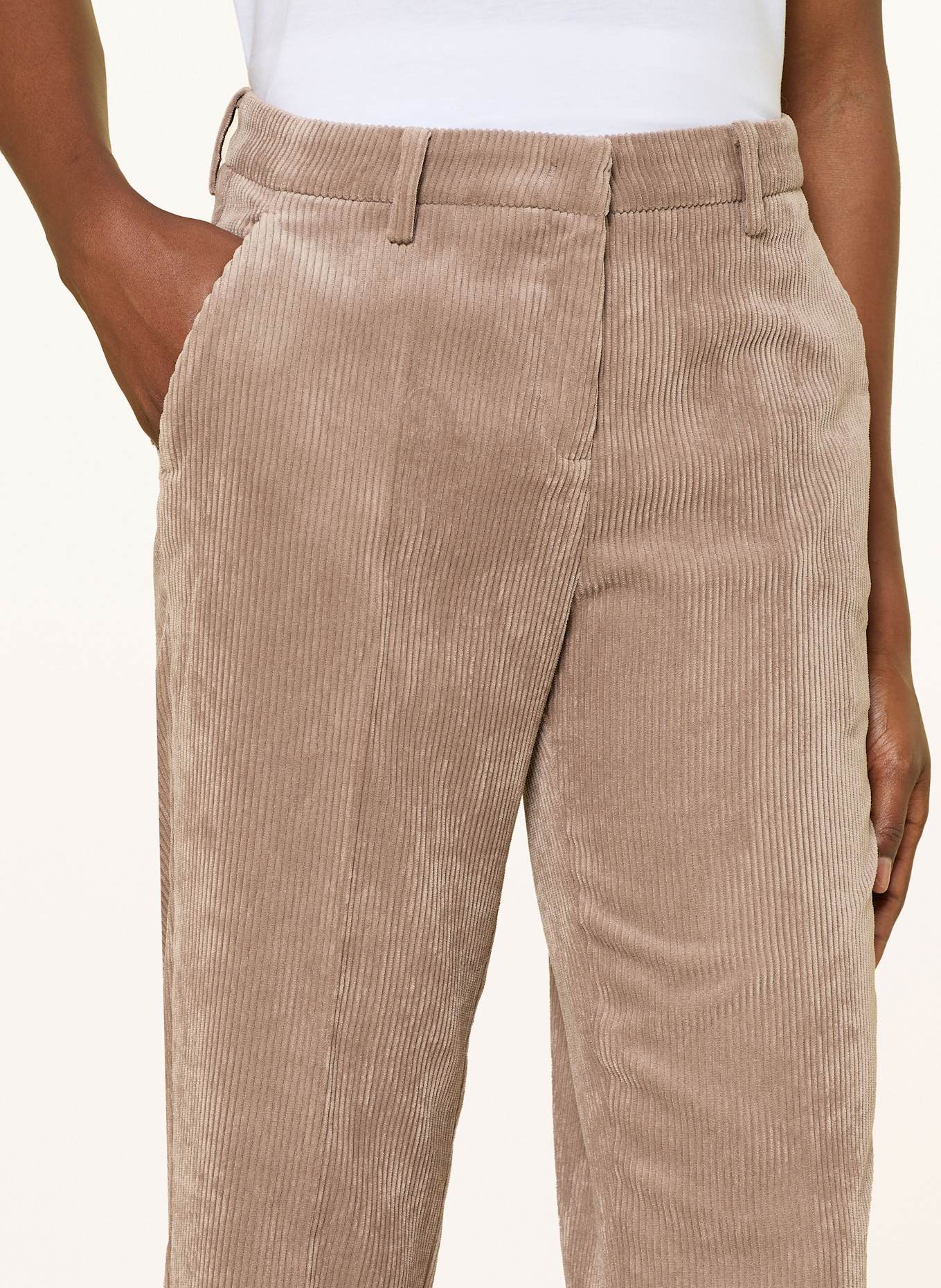 CAMBIO Cordhose KRYSTAL: HELLBRAUN