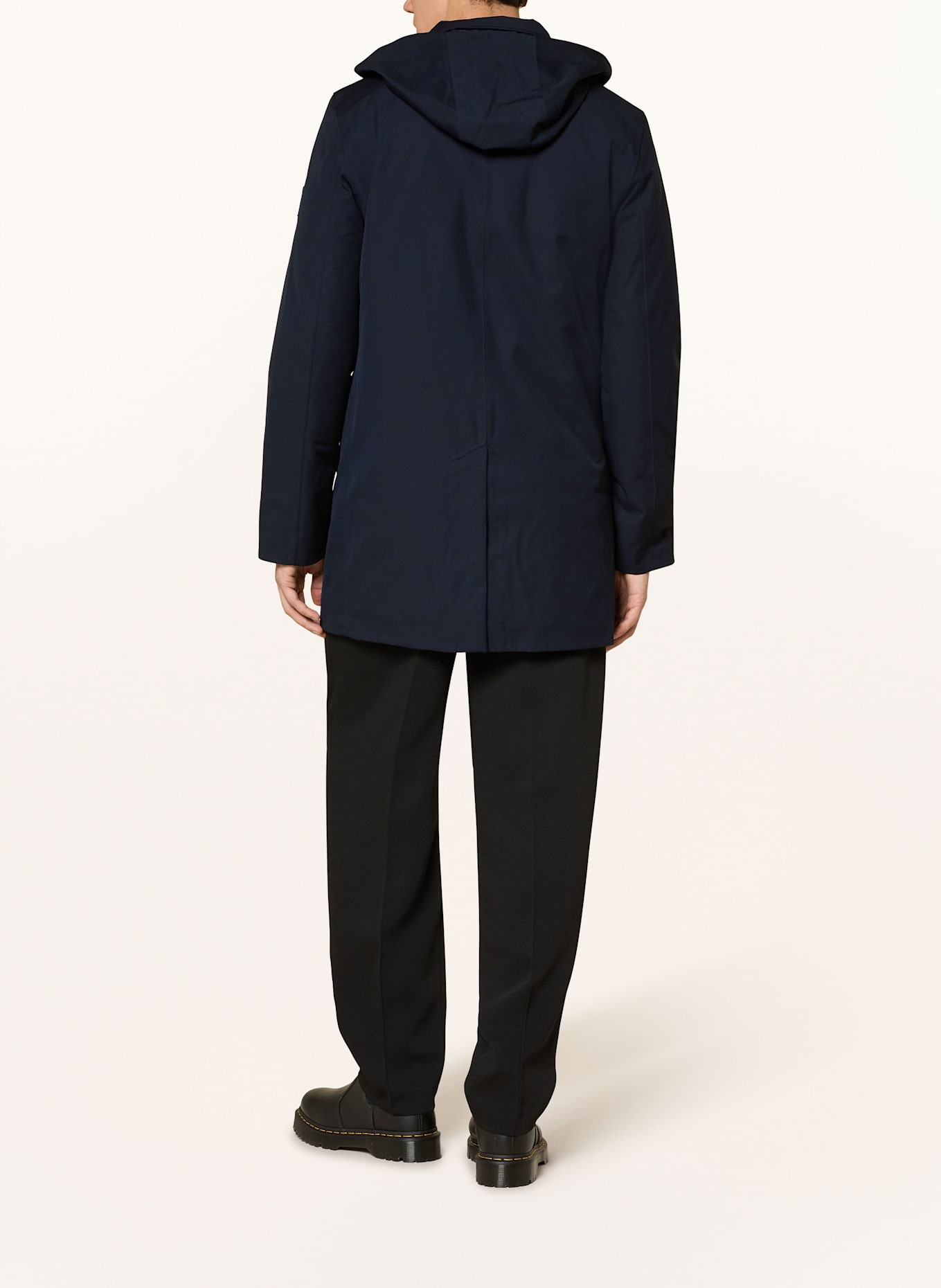 Mackage Daunenmantel ROLAND mit abnehmbarer Kapuze: DUNKELBLAU