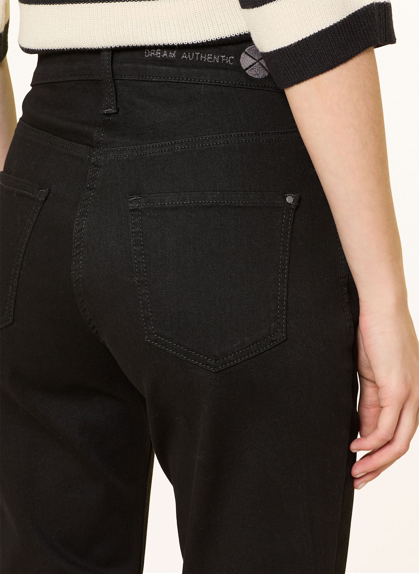 MAC Flared Jeans DREAM KICK: D999 BLACK-BLACK