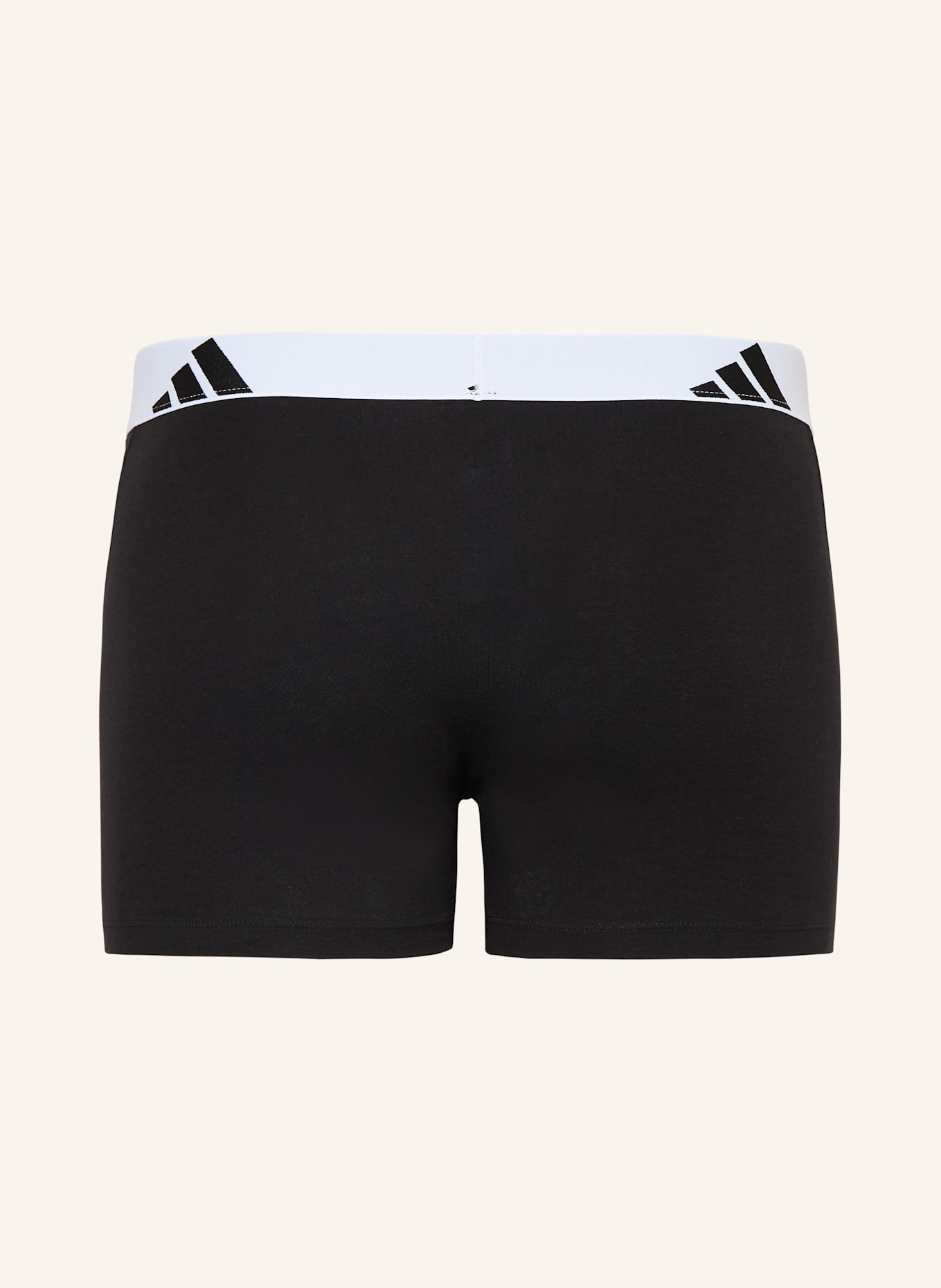 adidas 3er-Pack Boxershorts ACTIVE FLEX COTTON: SCHWARZ
