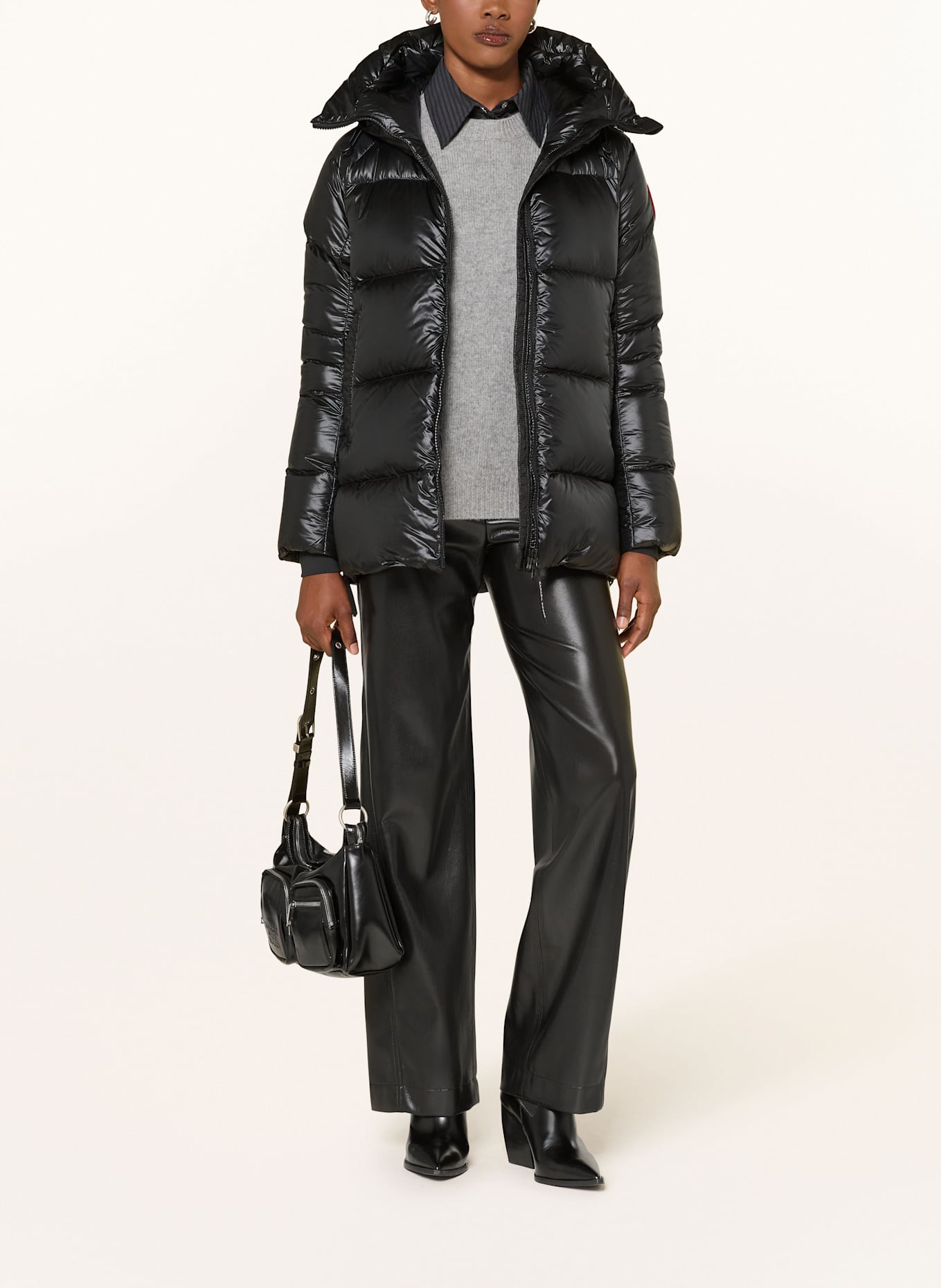 CANADA GOOSE Lightweight-Daunenjacke CYPRESS: SCHWARZ